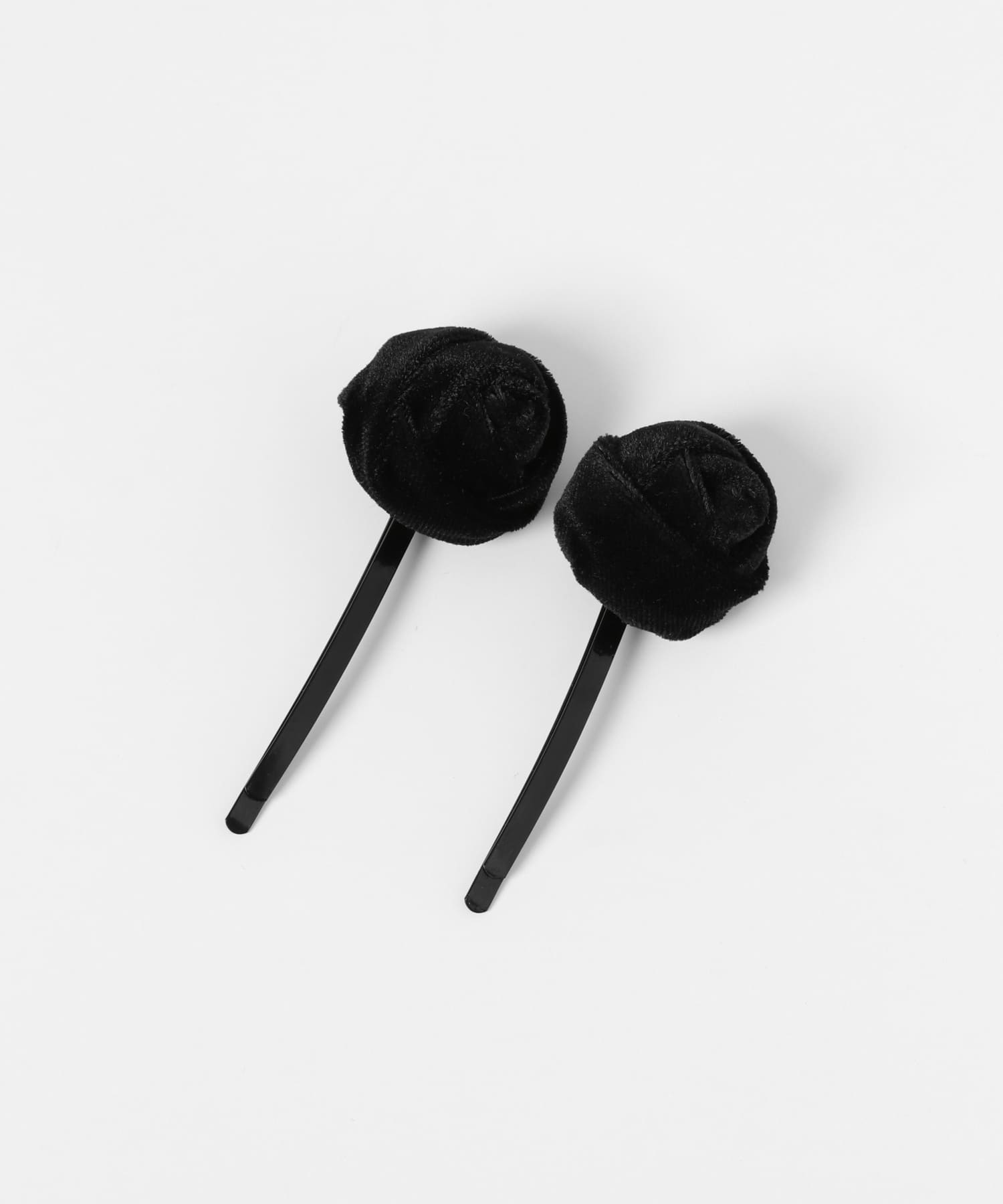 ベロアローズ2セットピン BLK -