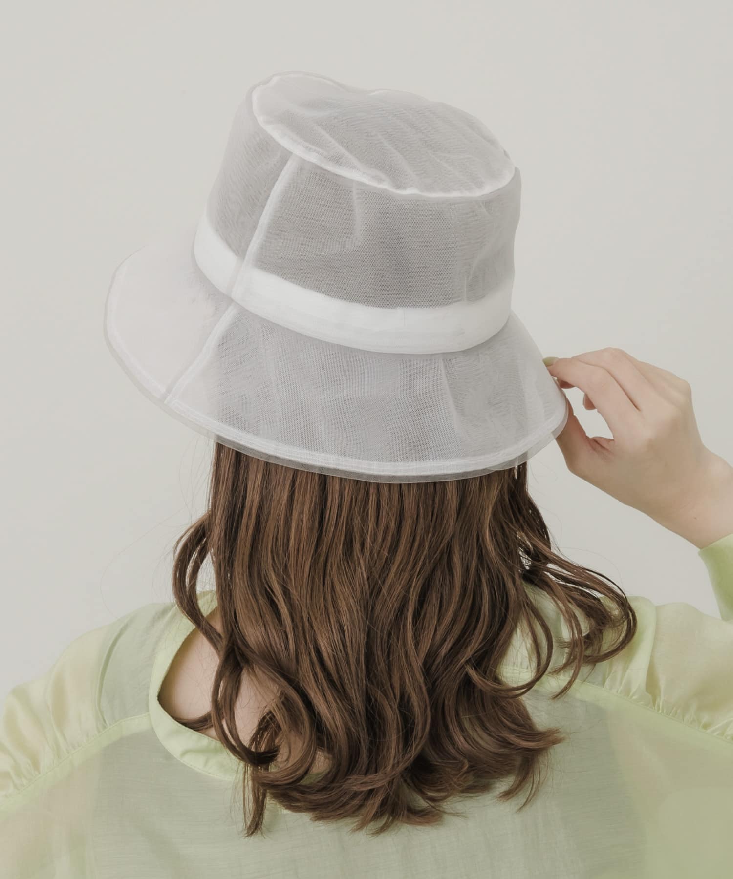 シアーラインハット WHT -