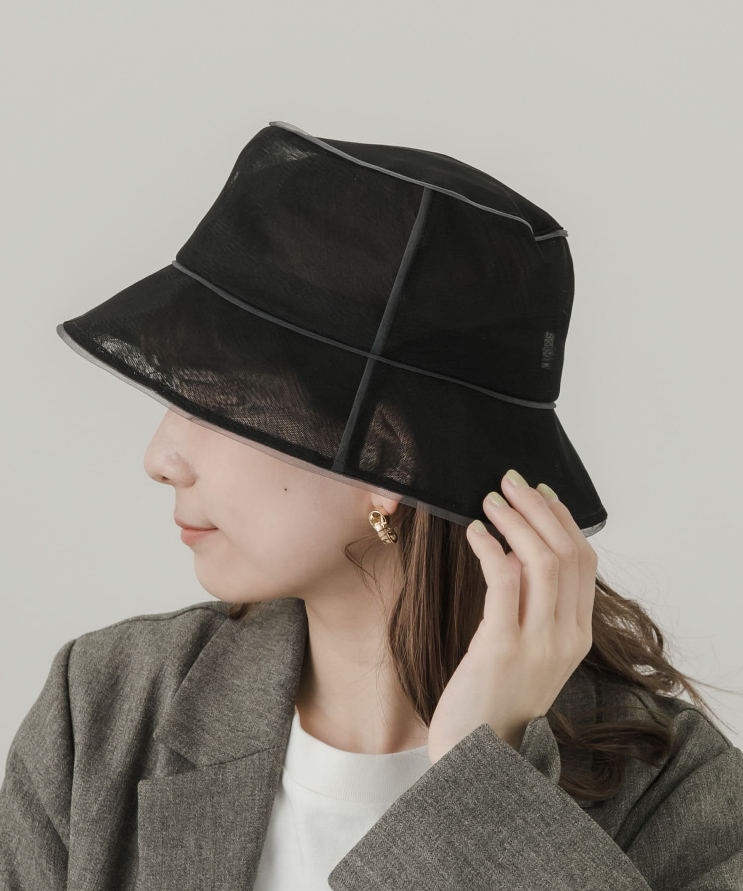 シアーラインハット BLK -