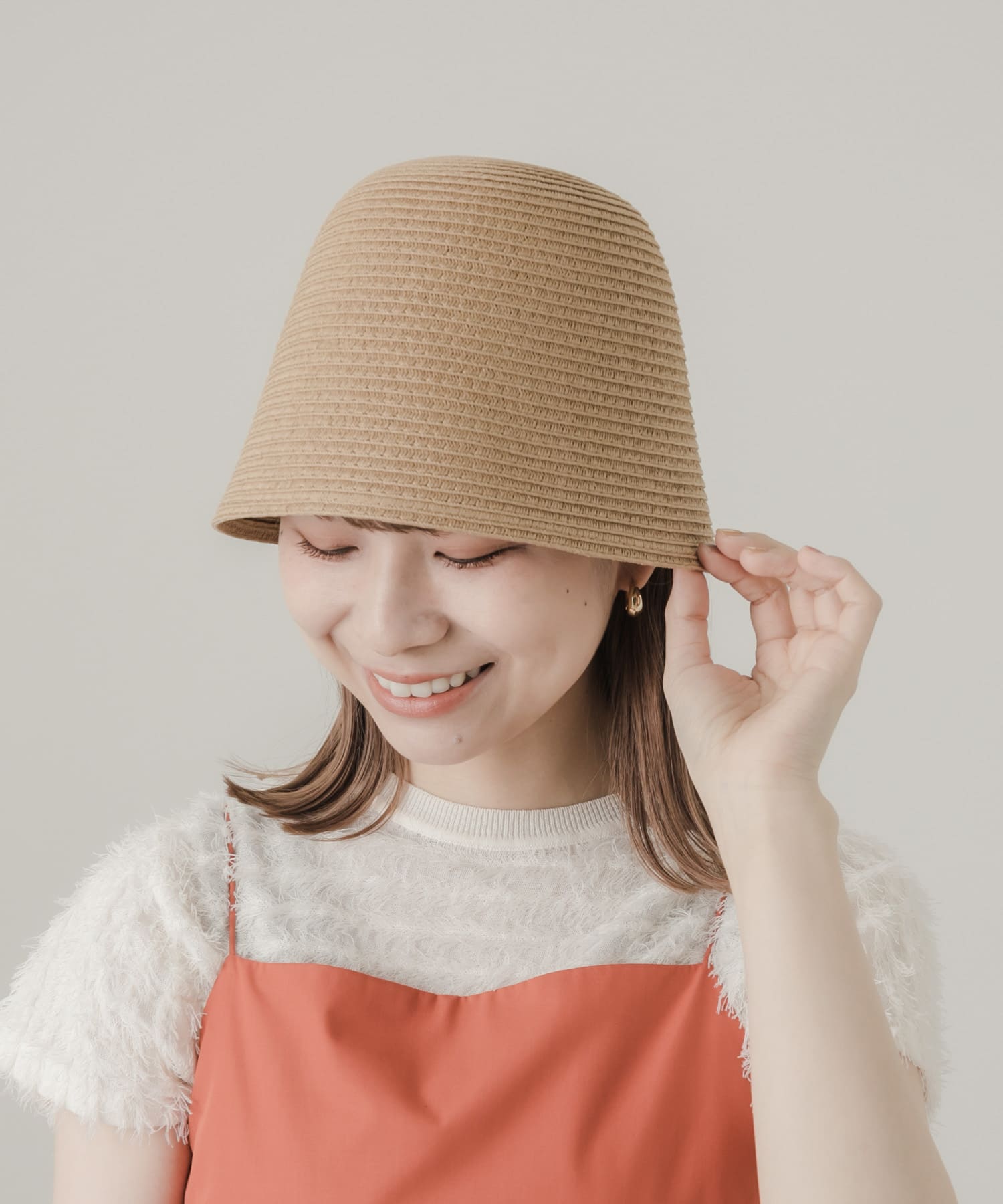 ペーパークローシュハット BEG -