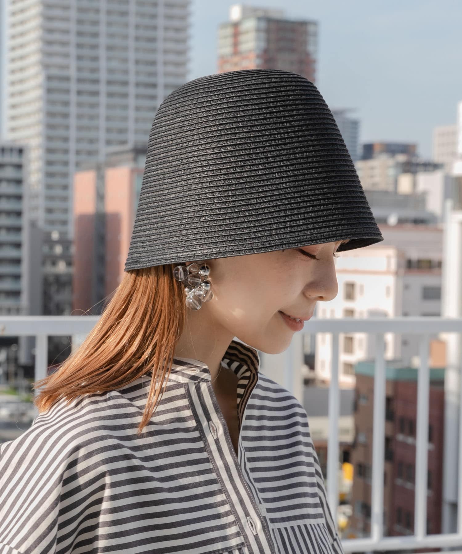 ペーパークローシュハット BLK -