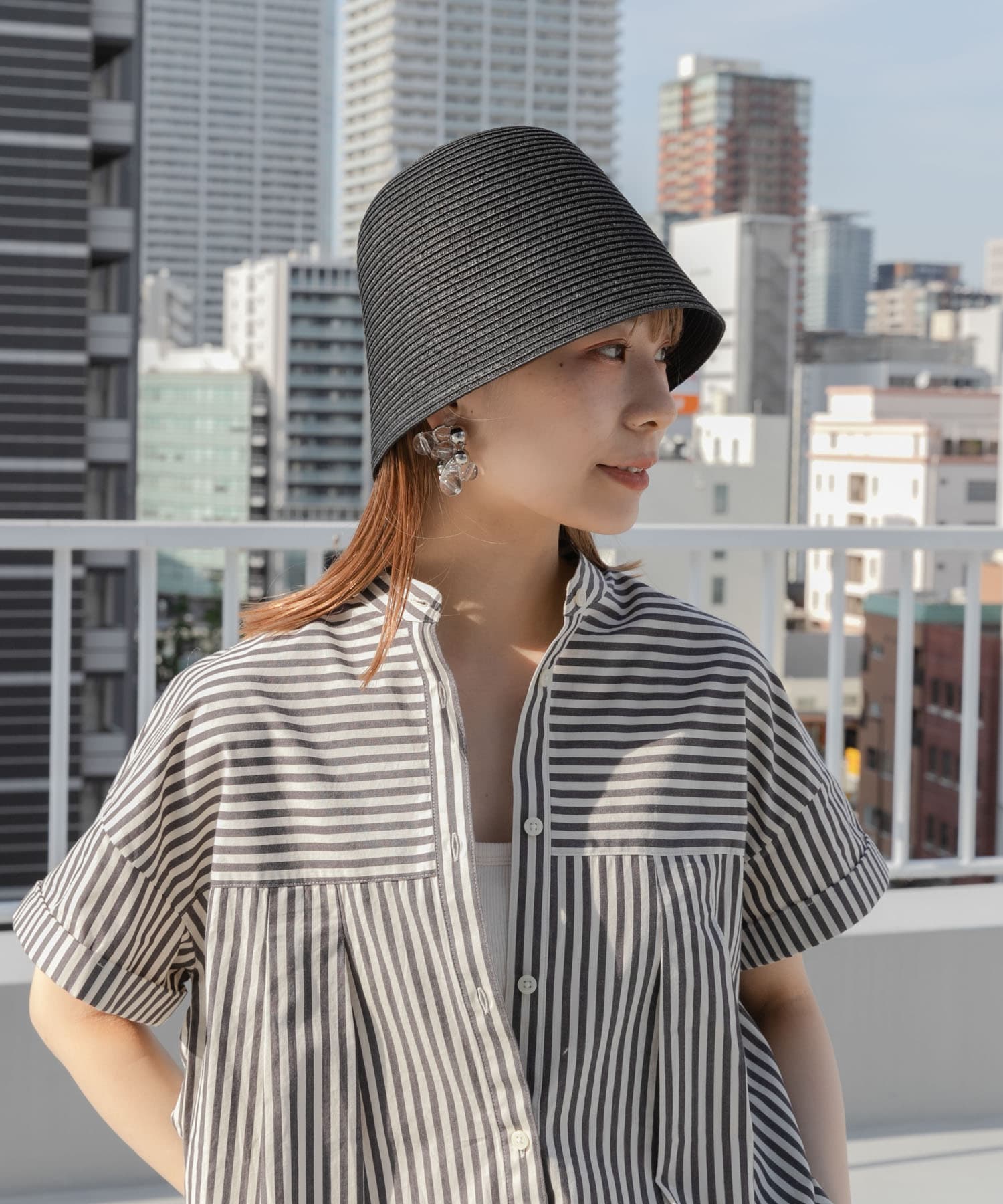 ペーパークローシュハット BLK -