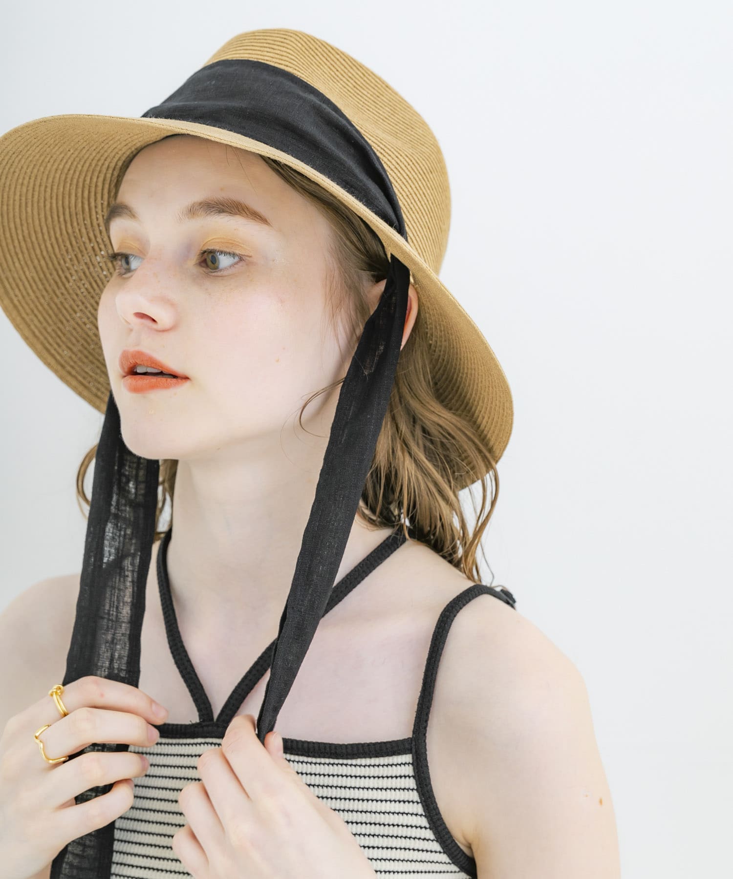 ペーパーブレードソフトハット BEG -