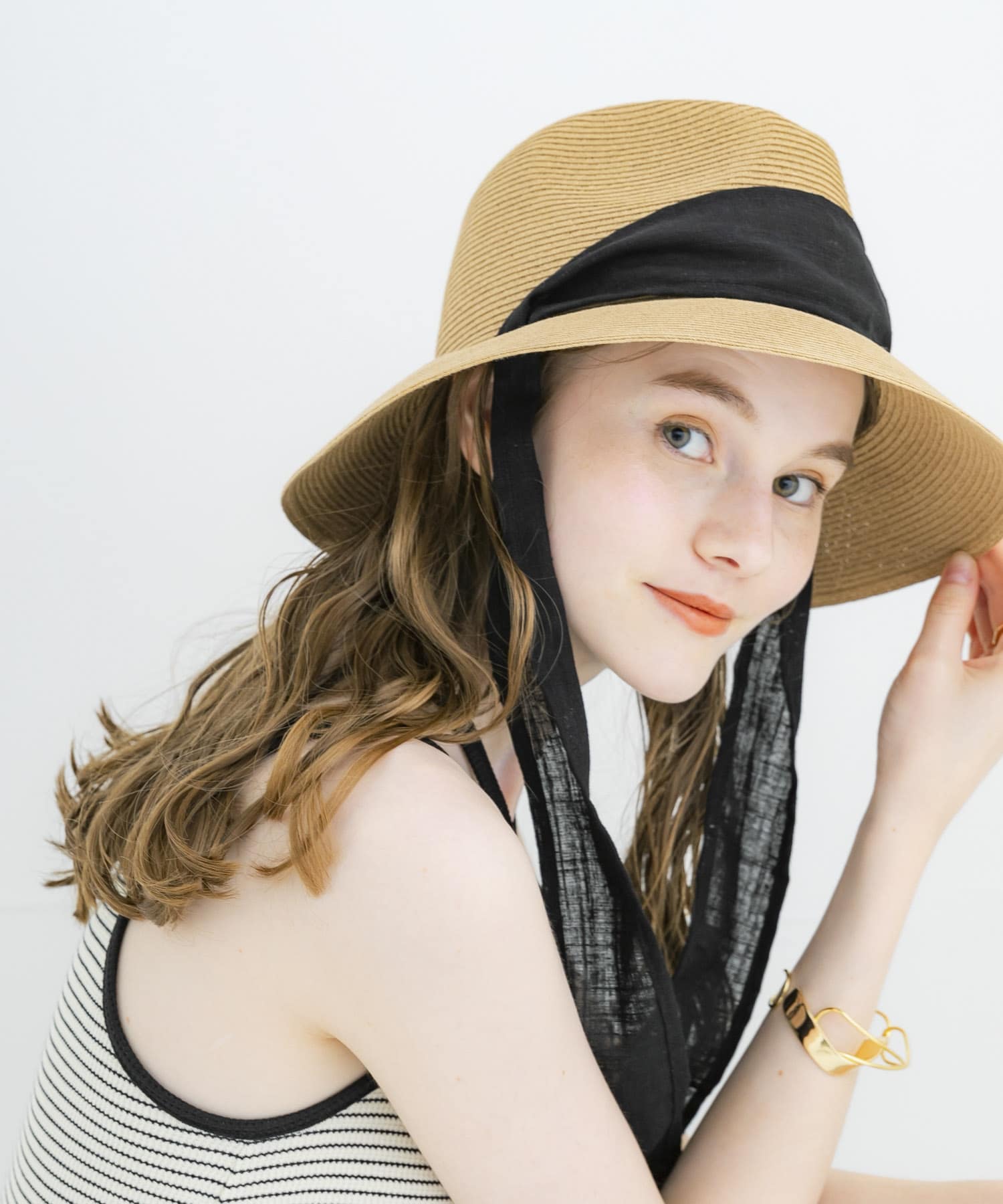 ペーパーブレードソフトハット BEG -