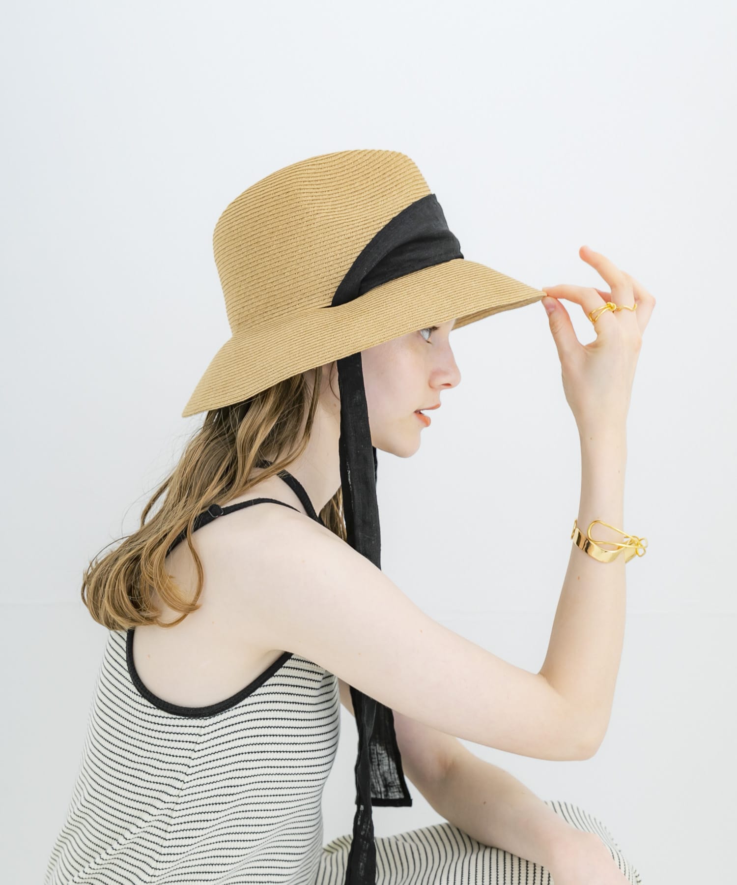 ペーパーブレードソフトハット BEG -