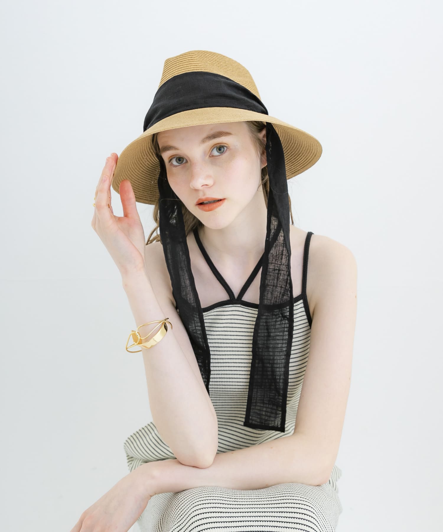 ペーパーブレードソフトハット BEG -