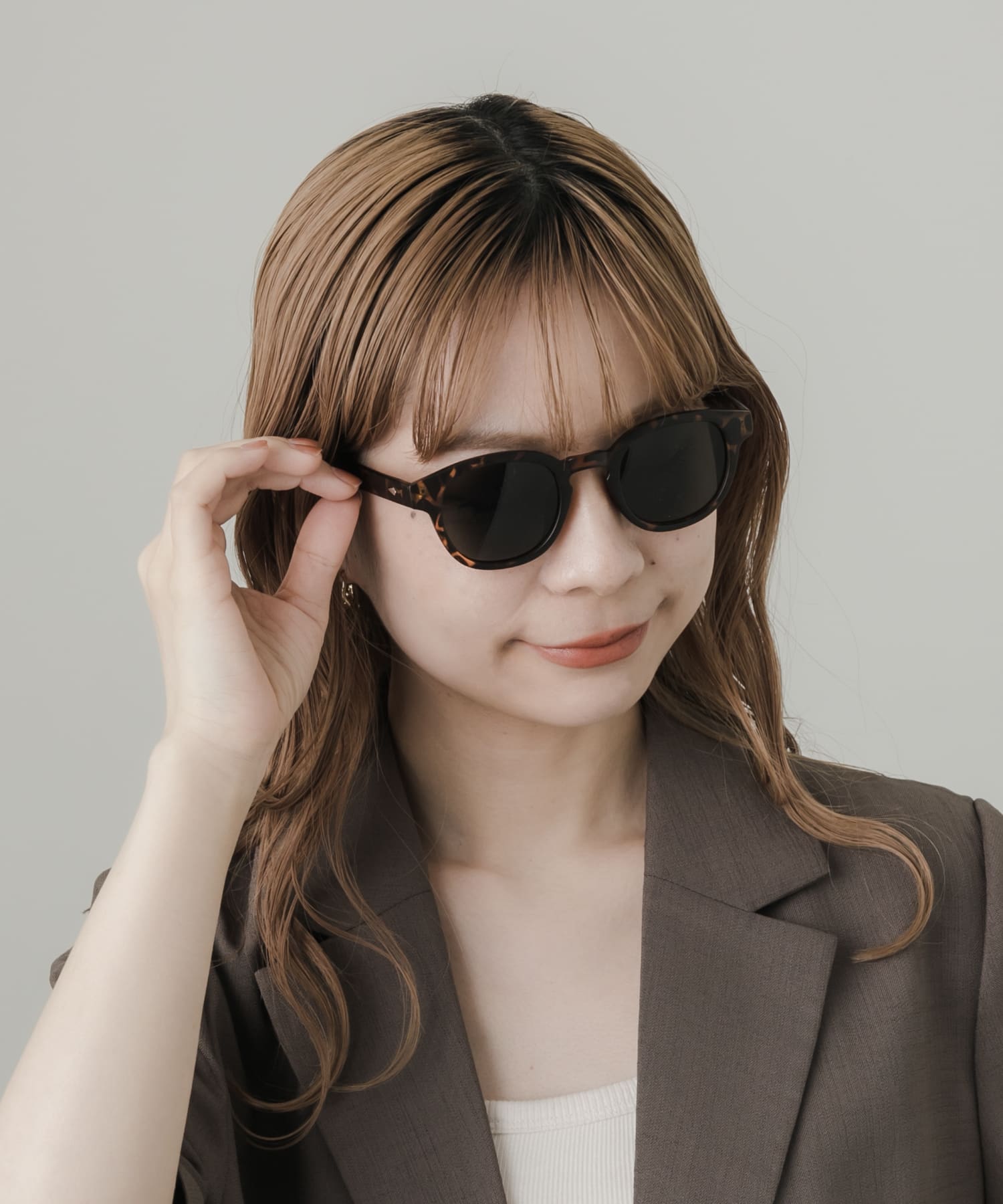 ウェリントンマットサングラス DEMI -