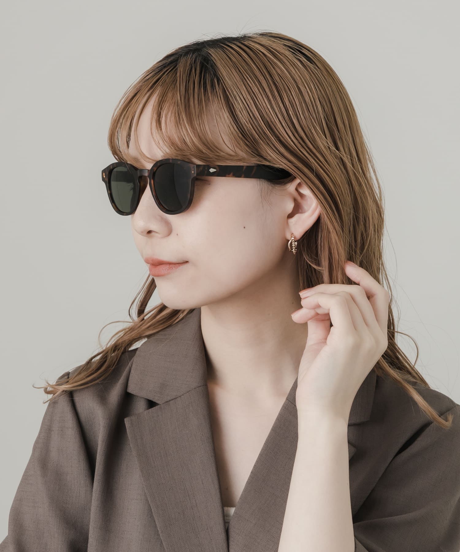 ウェリントンマットサングラス DEMI -