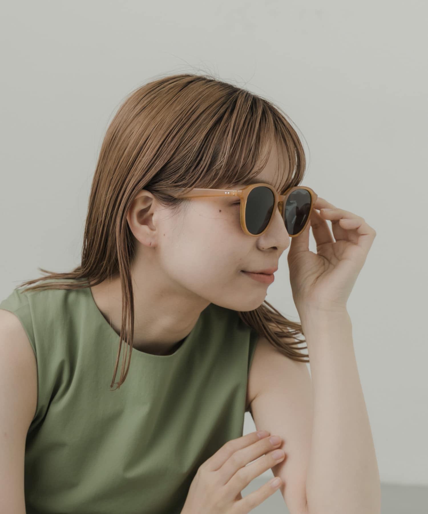 カラーフレームサングラス