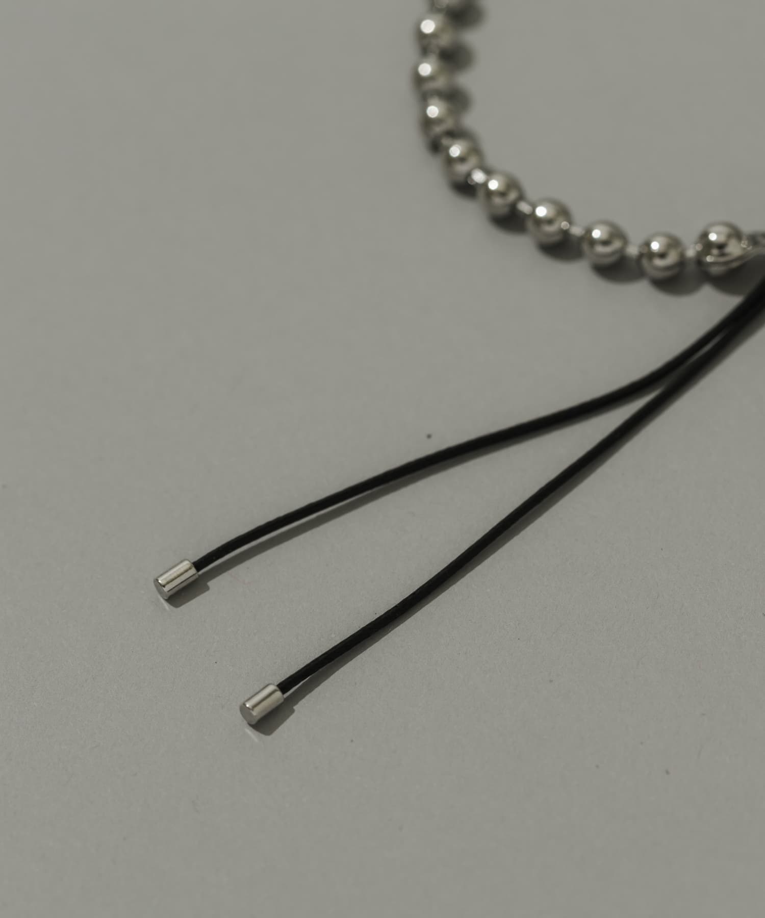 メタルボールスライドブレスレット SLV -