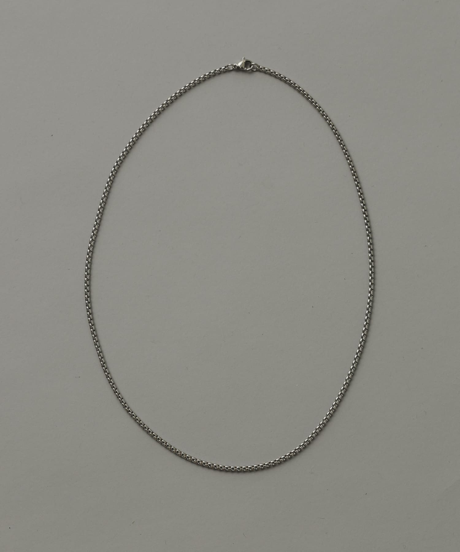 ステンレスラウンドベネチアンネックレス SLV -