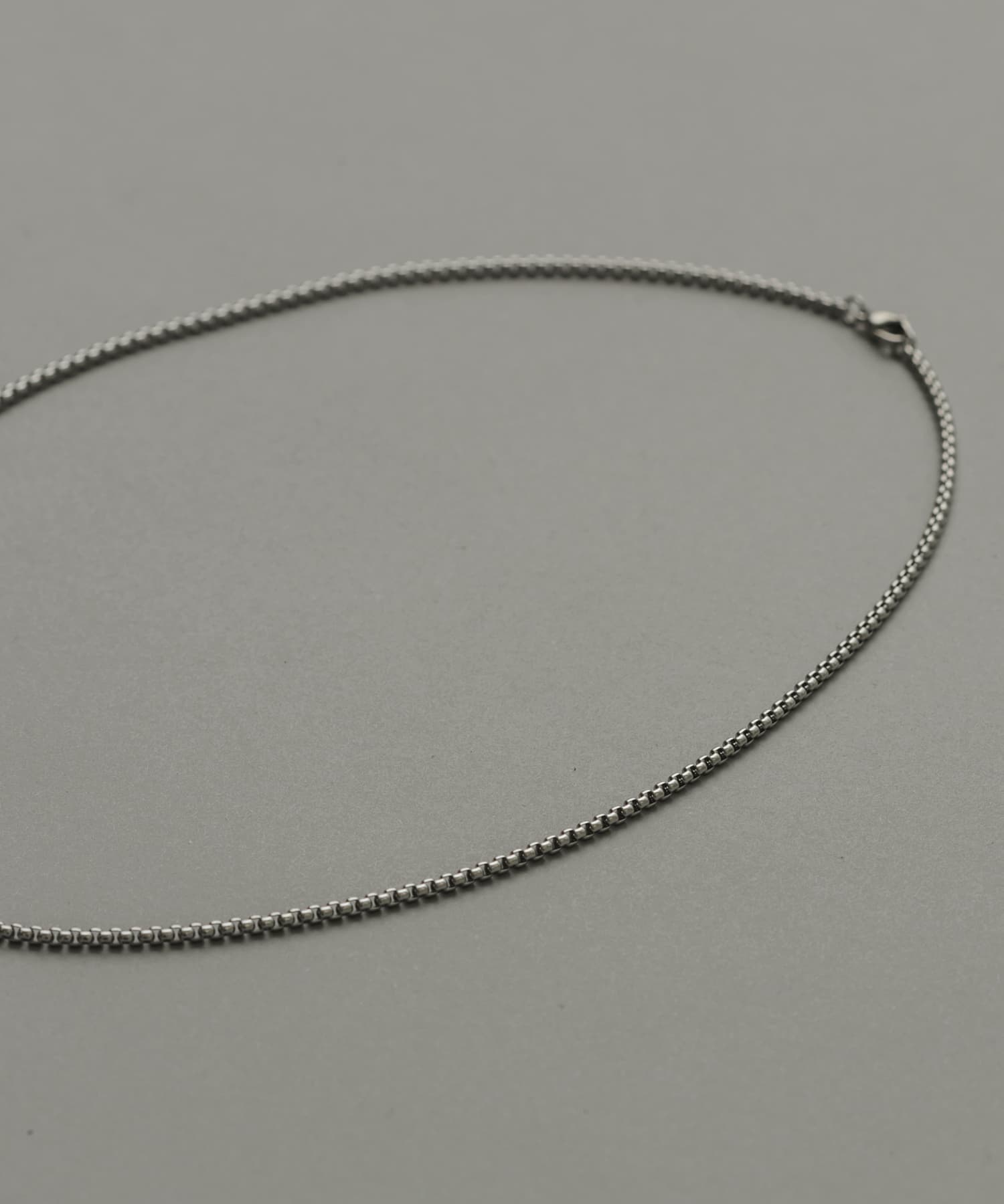 ステンレスラウンドベネチアンネックレス SLV -
