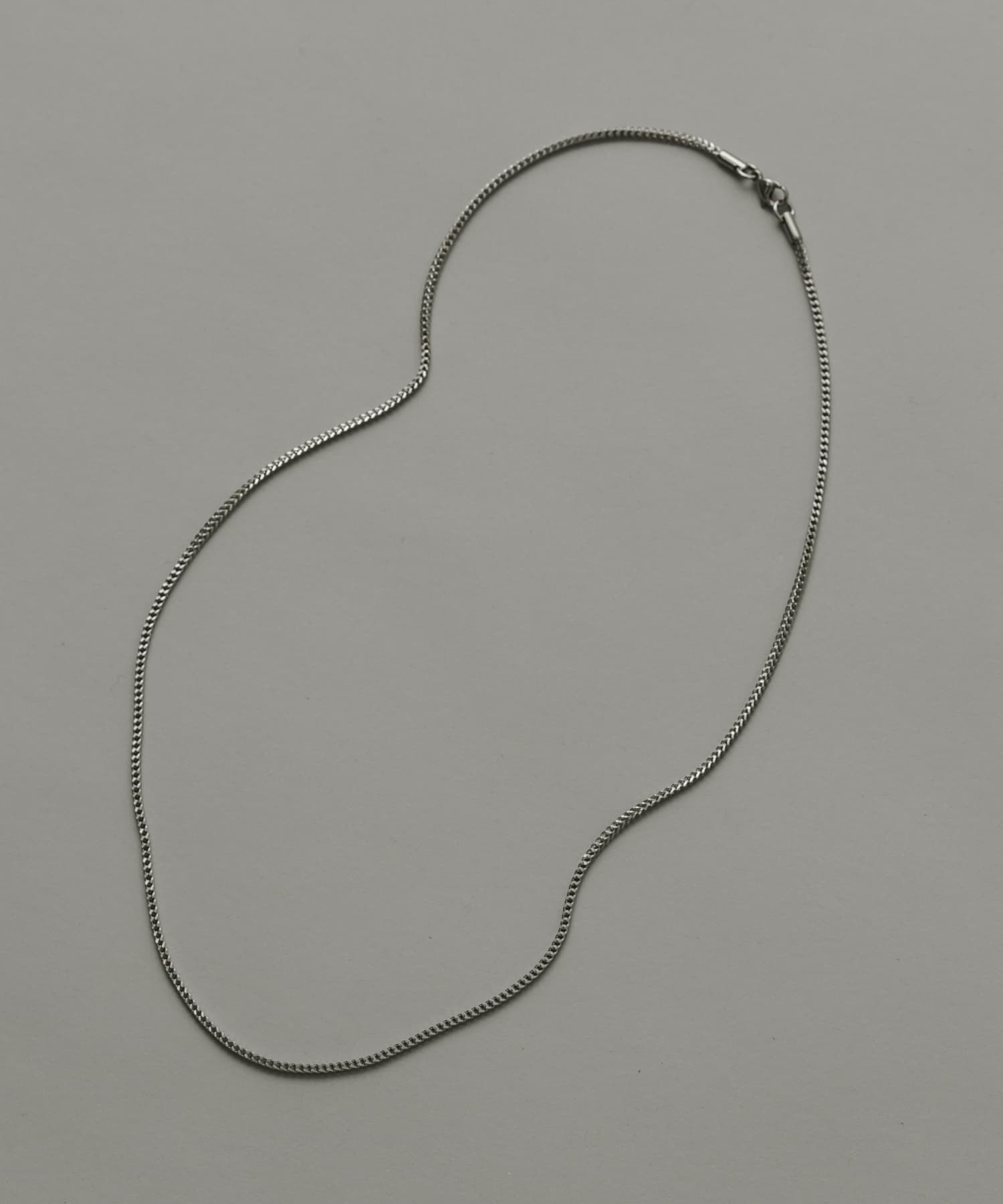 ステンレススィンキヘイチェーンネックレス SLV -