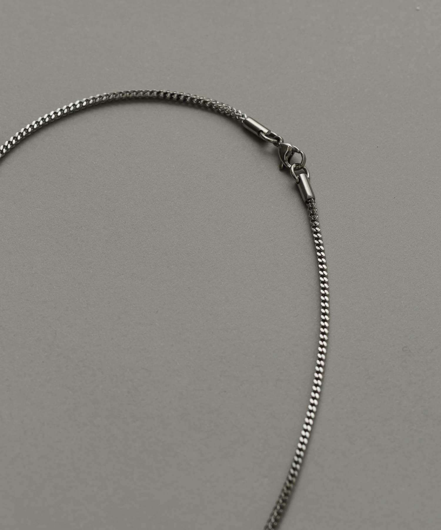 ステンレススィンキヘイチェーンネックレス SLV -