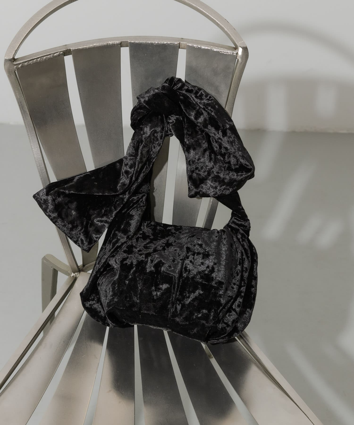 ベロアリボンバッグ