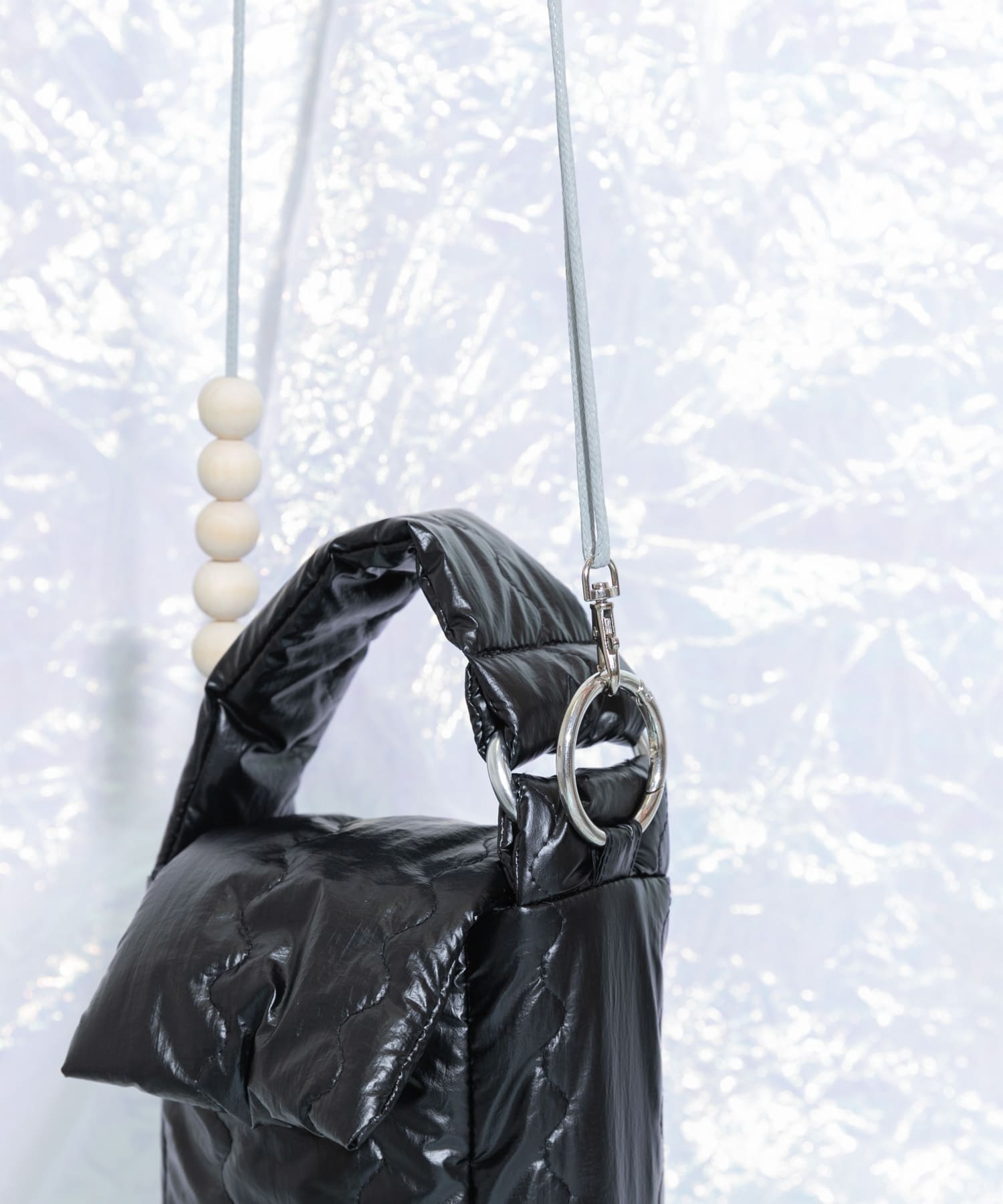 my Choeae quilt bag BLK -