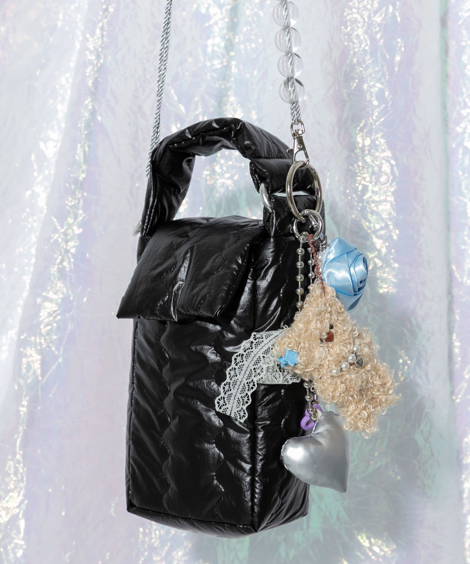 my Choeae quilt bag BLK -