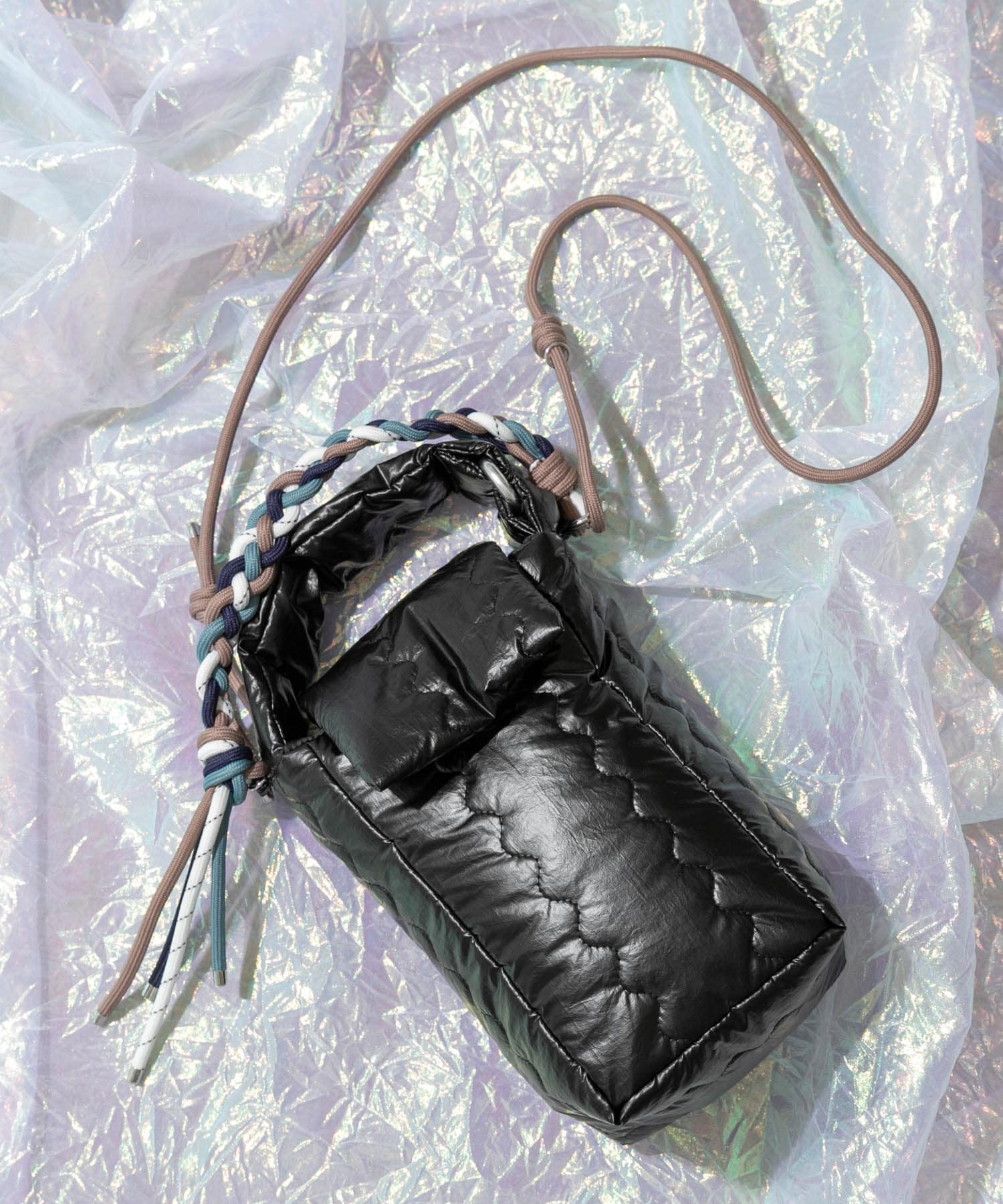 my Choeae quilt bag BLK -