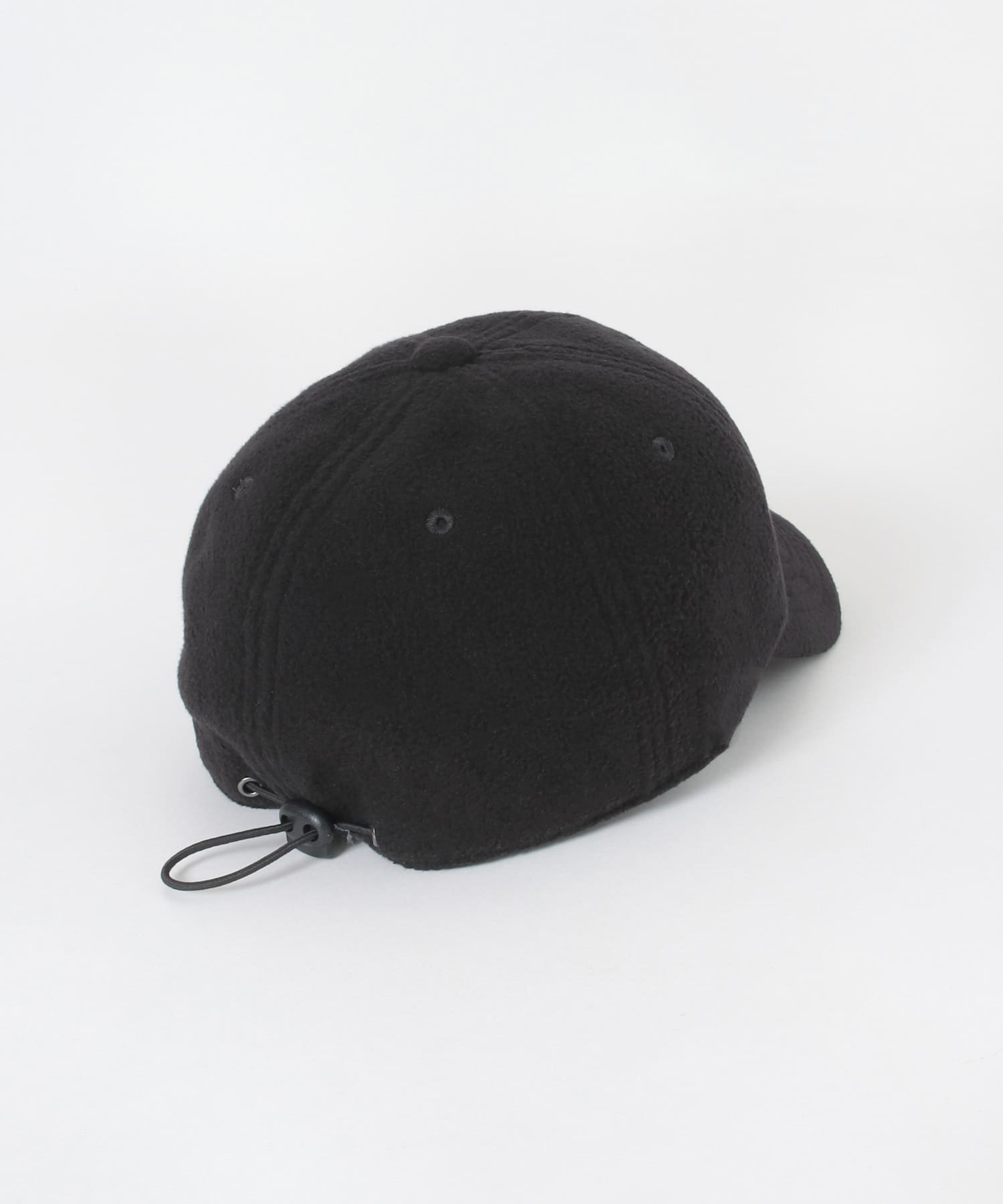 フリースドロストロゴキャップ BLK -