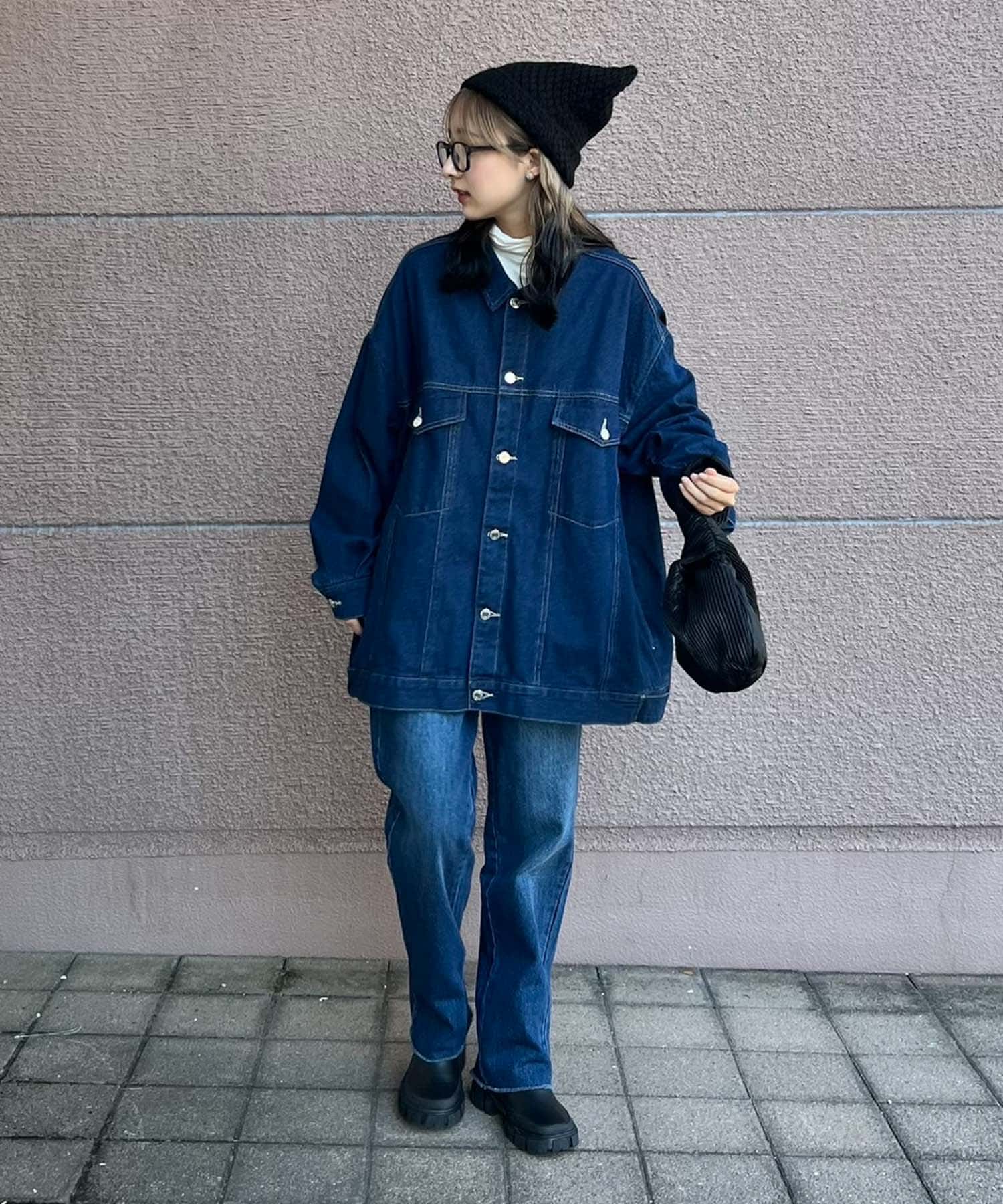 ネコミミワッチキャップ BLK -