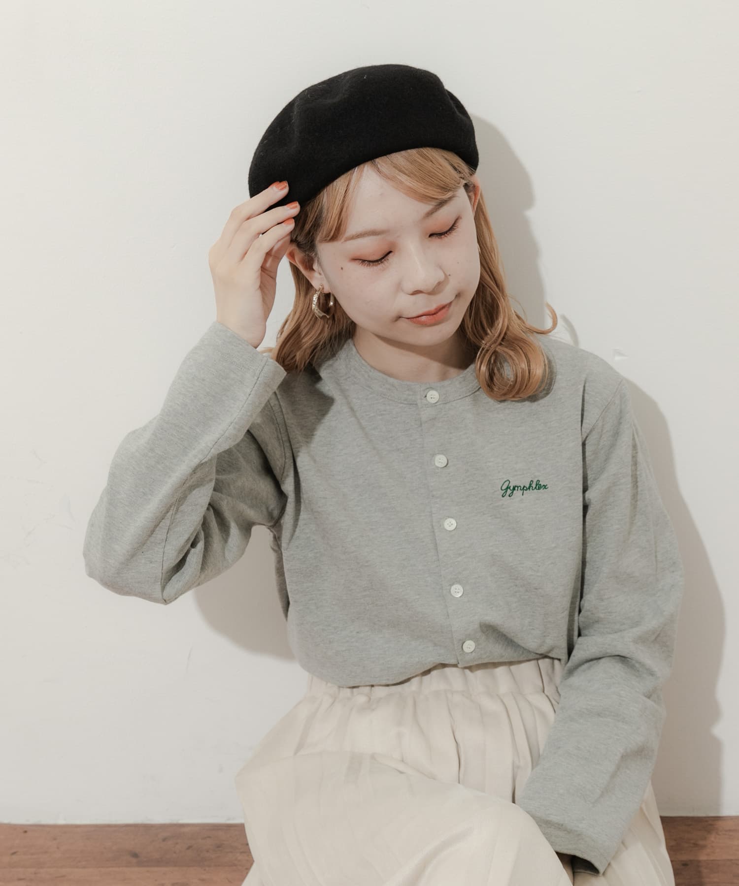 シンプルバスクベレー BLK -