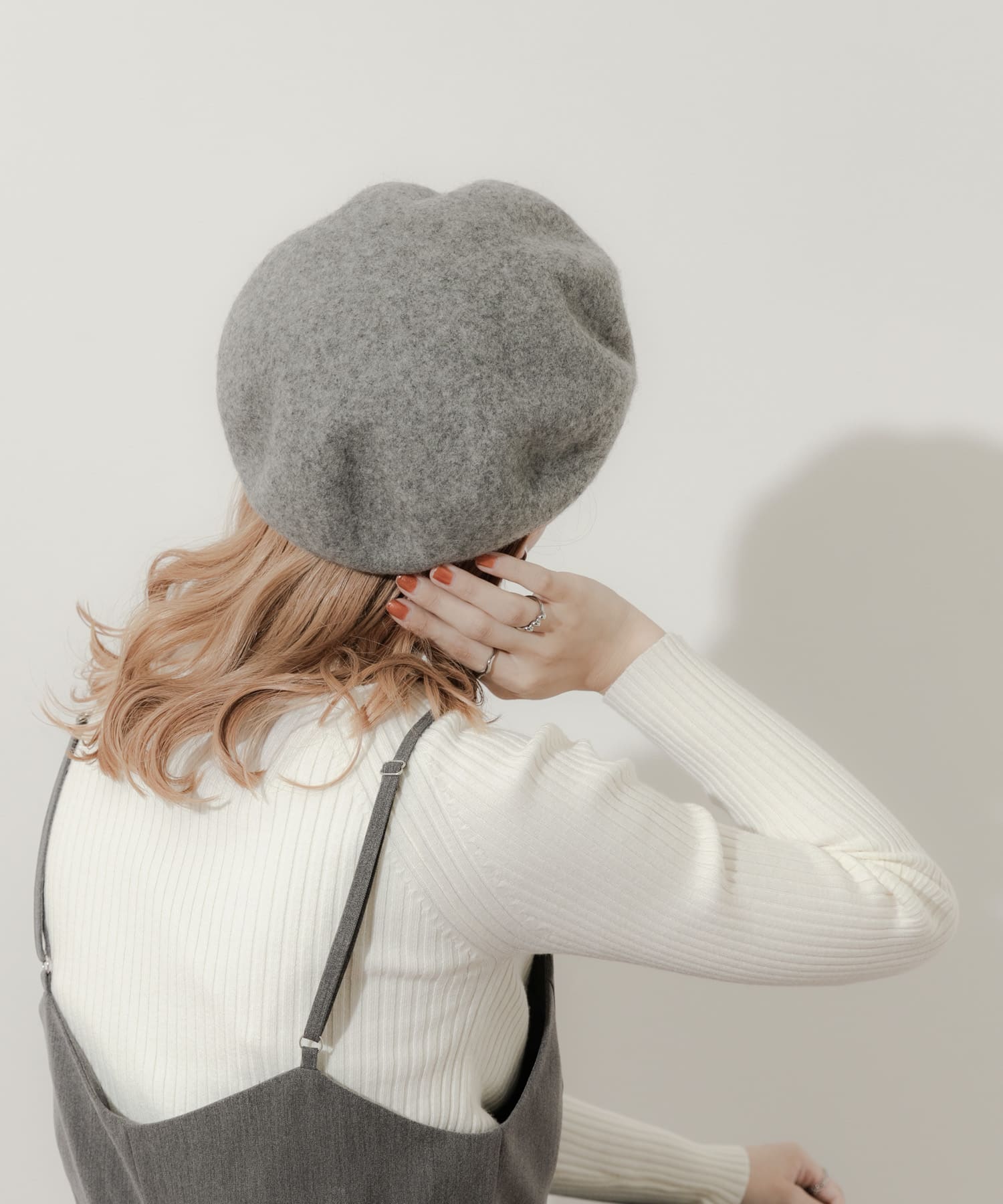 シンプルバスクベレー GRY -