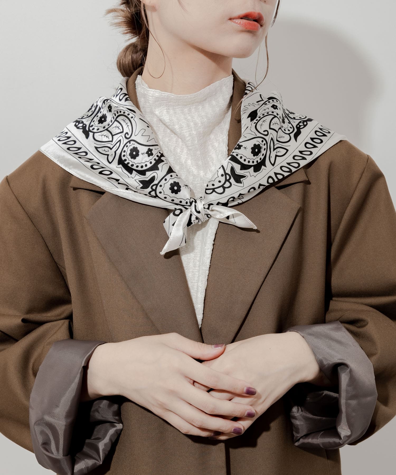 ペイズリースカーフ IVO -