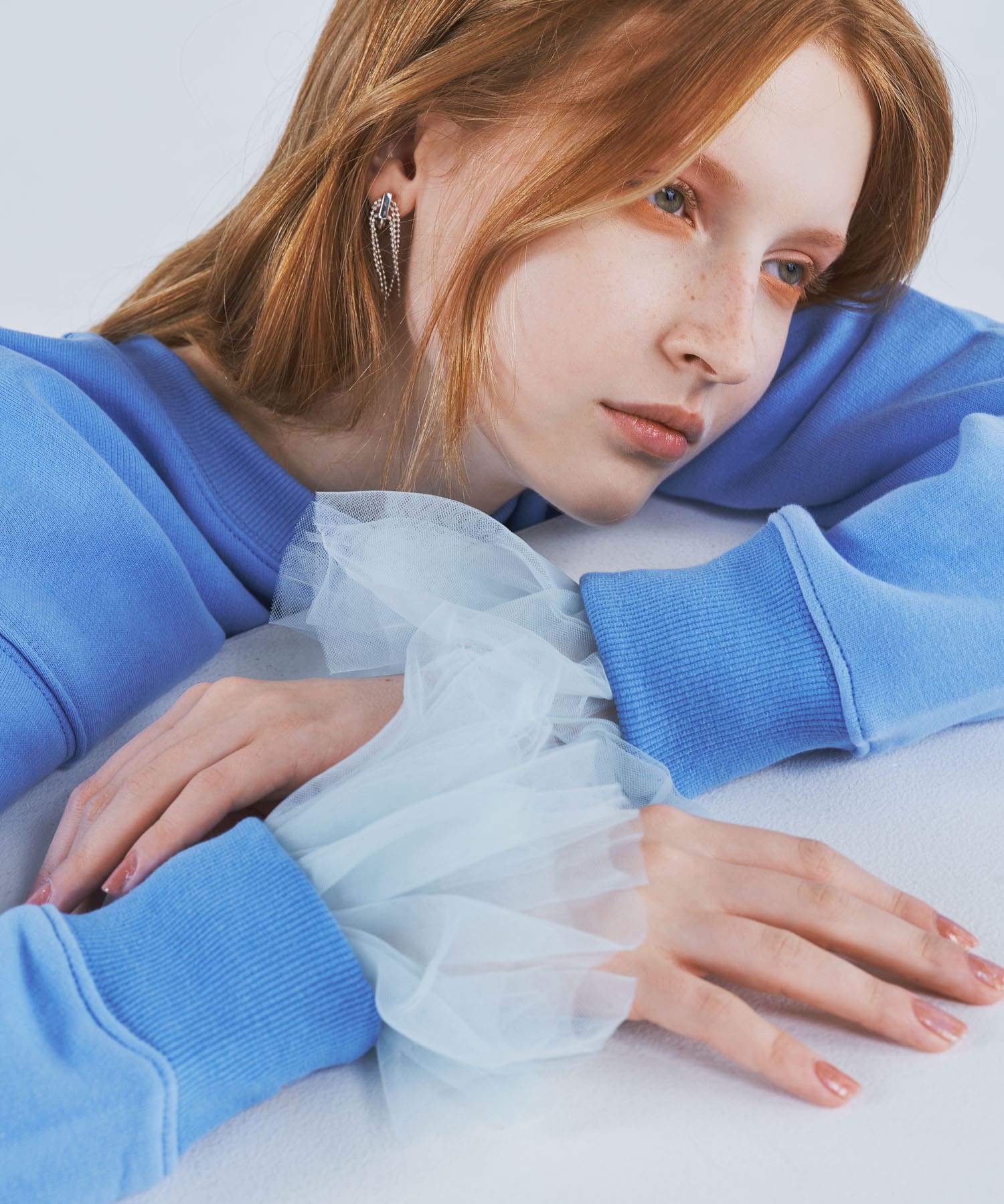 チュールシュシュカフスセット L.BLU -