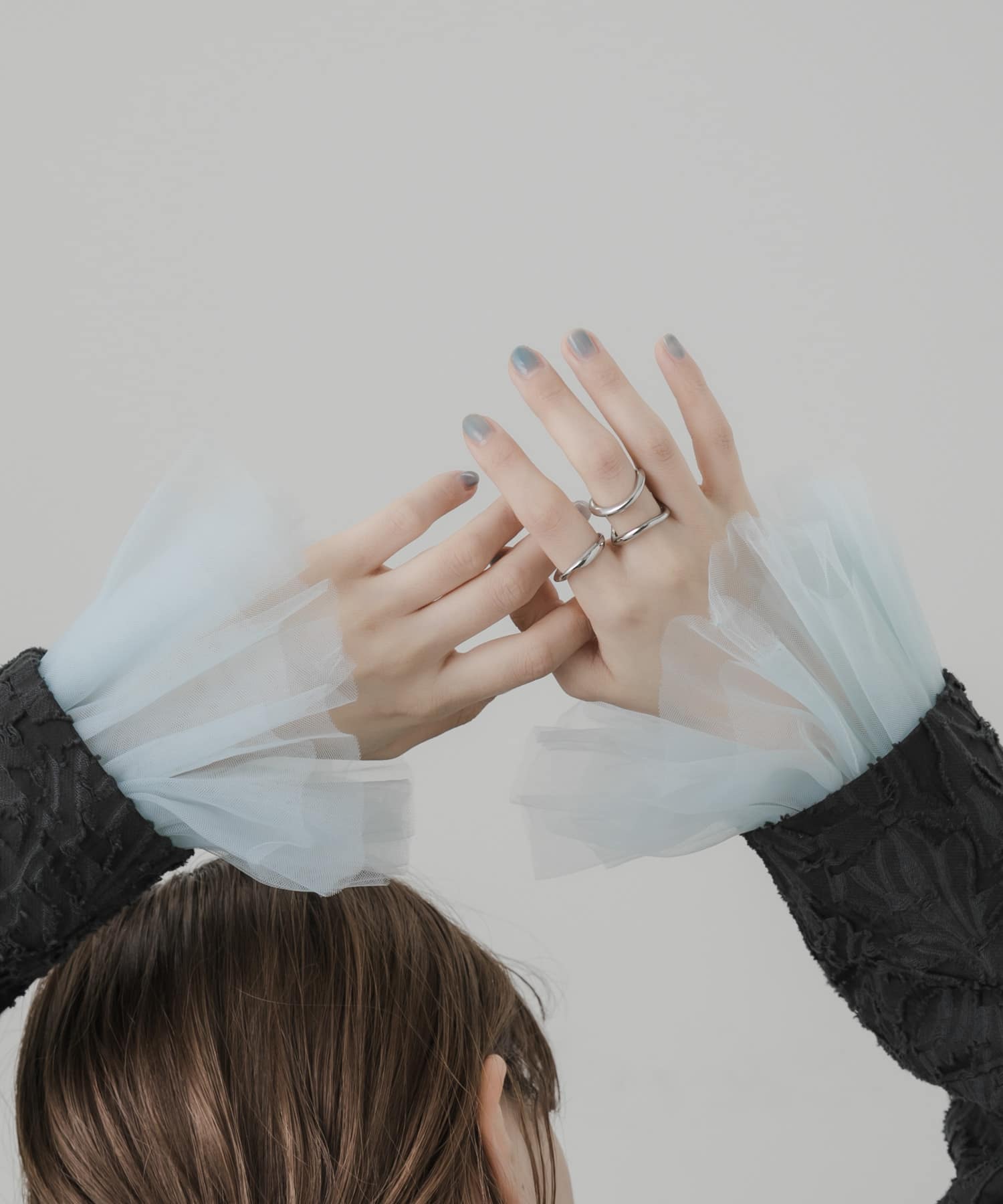 チュールシュシュカフスセット L.BLU -