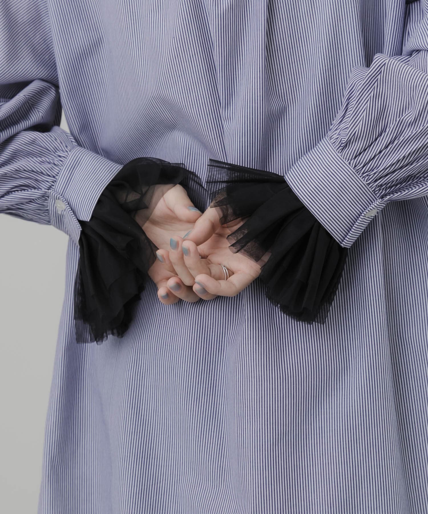 チュールシュシュカフスセット BLK -