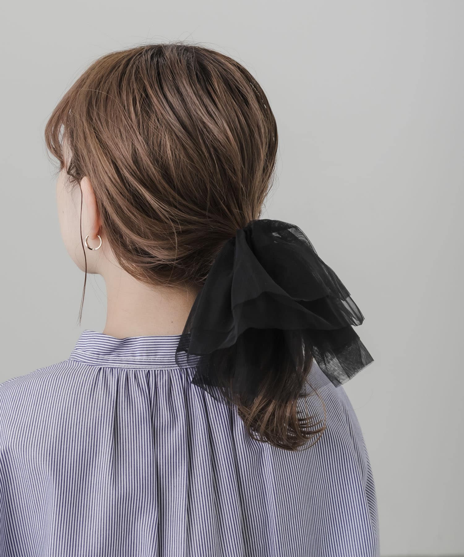 チュールシュシュカフスセット BLK -