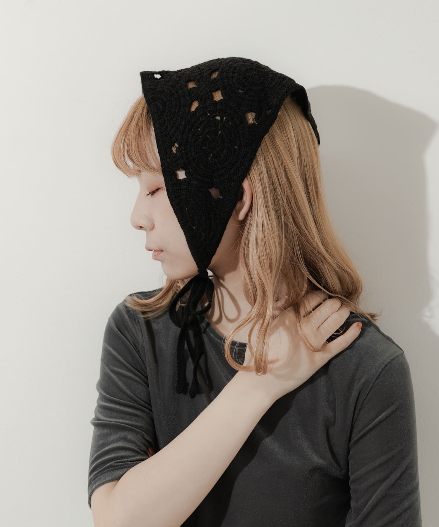 クロシェバブーシュカ BLK -