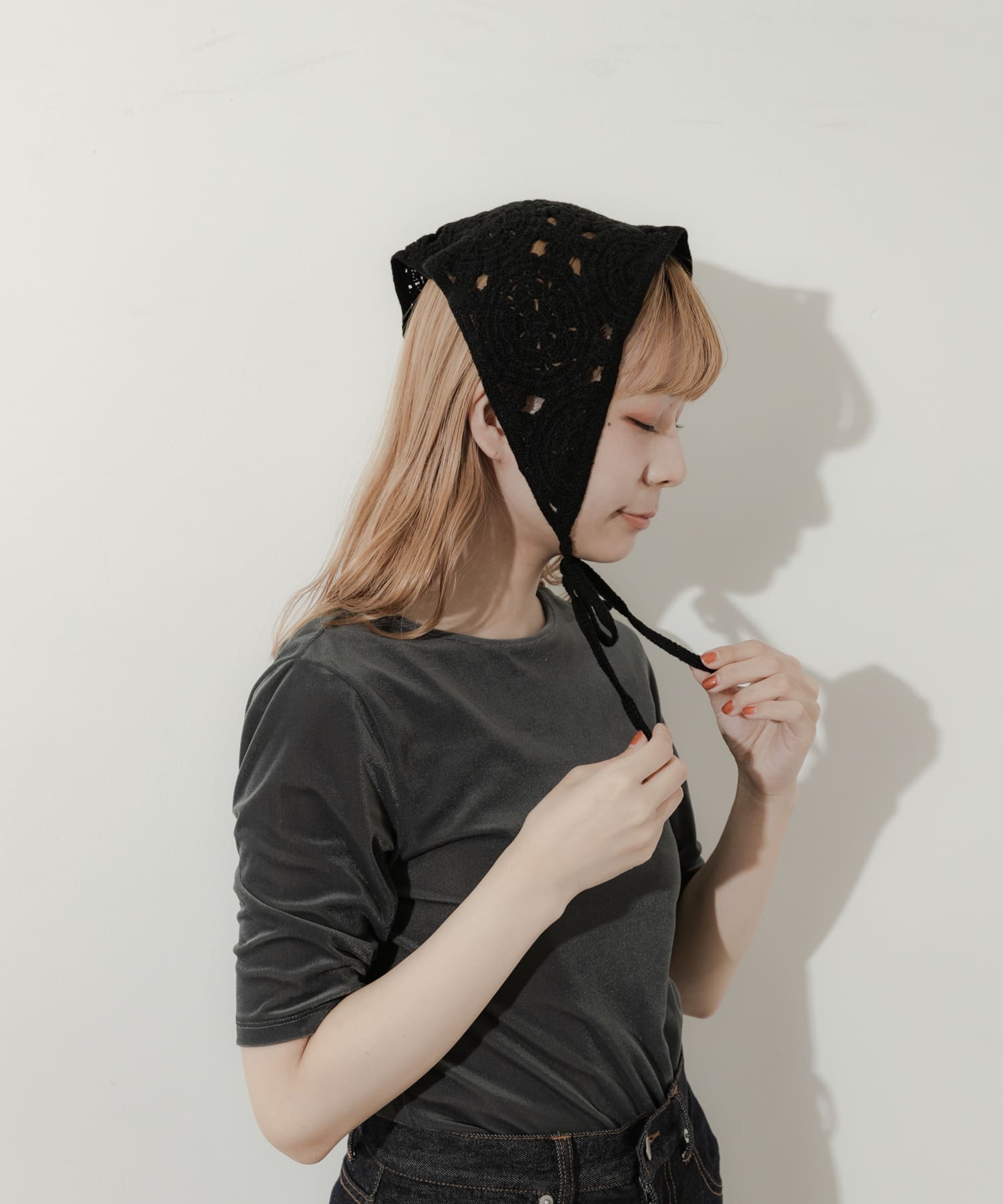 クロシェバブーシュカ BLK -