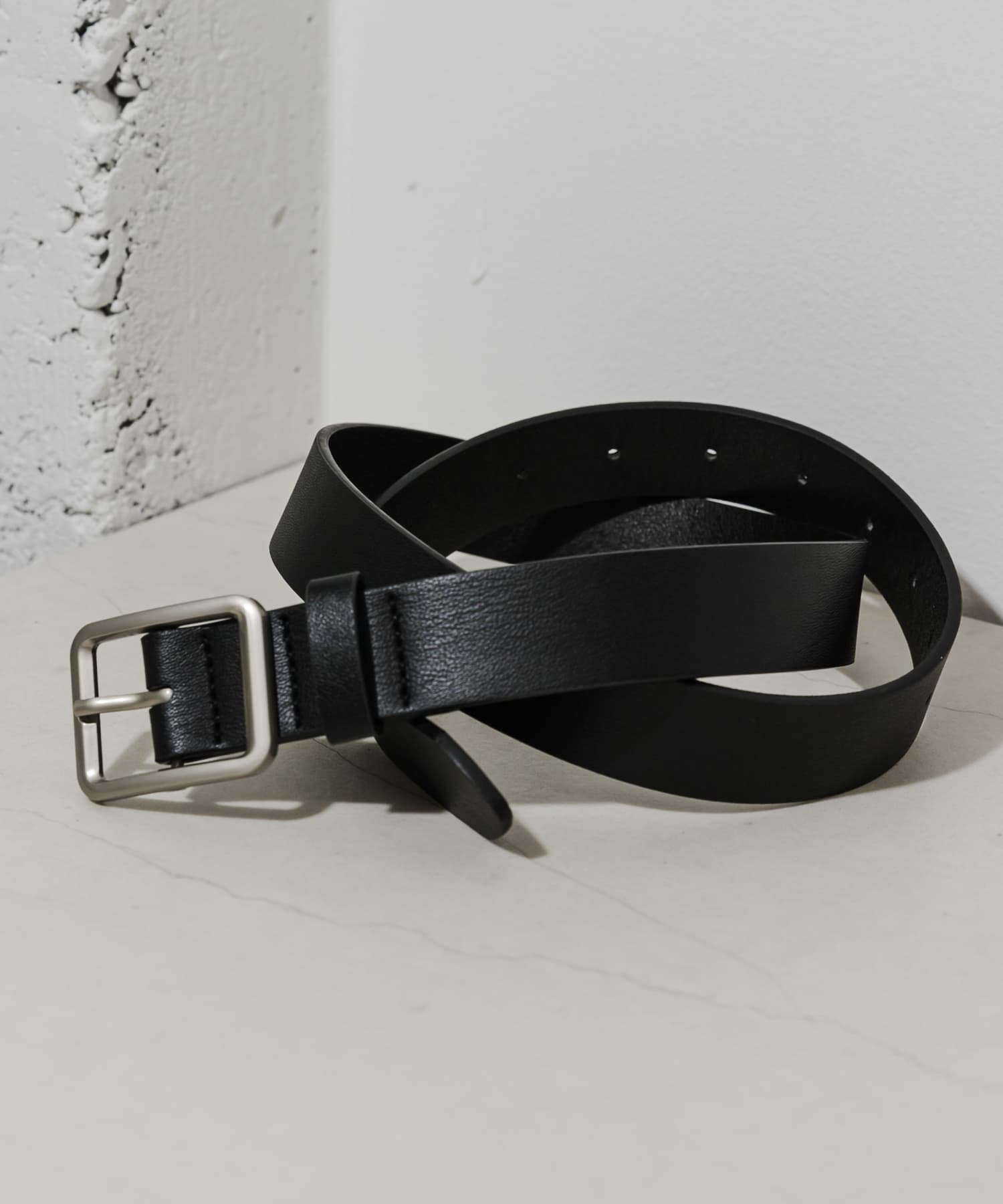 マットスクエアベルト BLK -