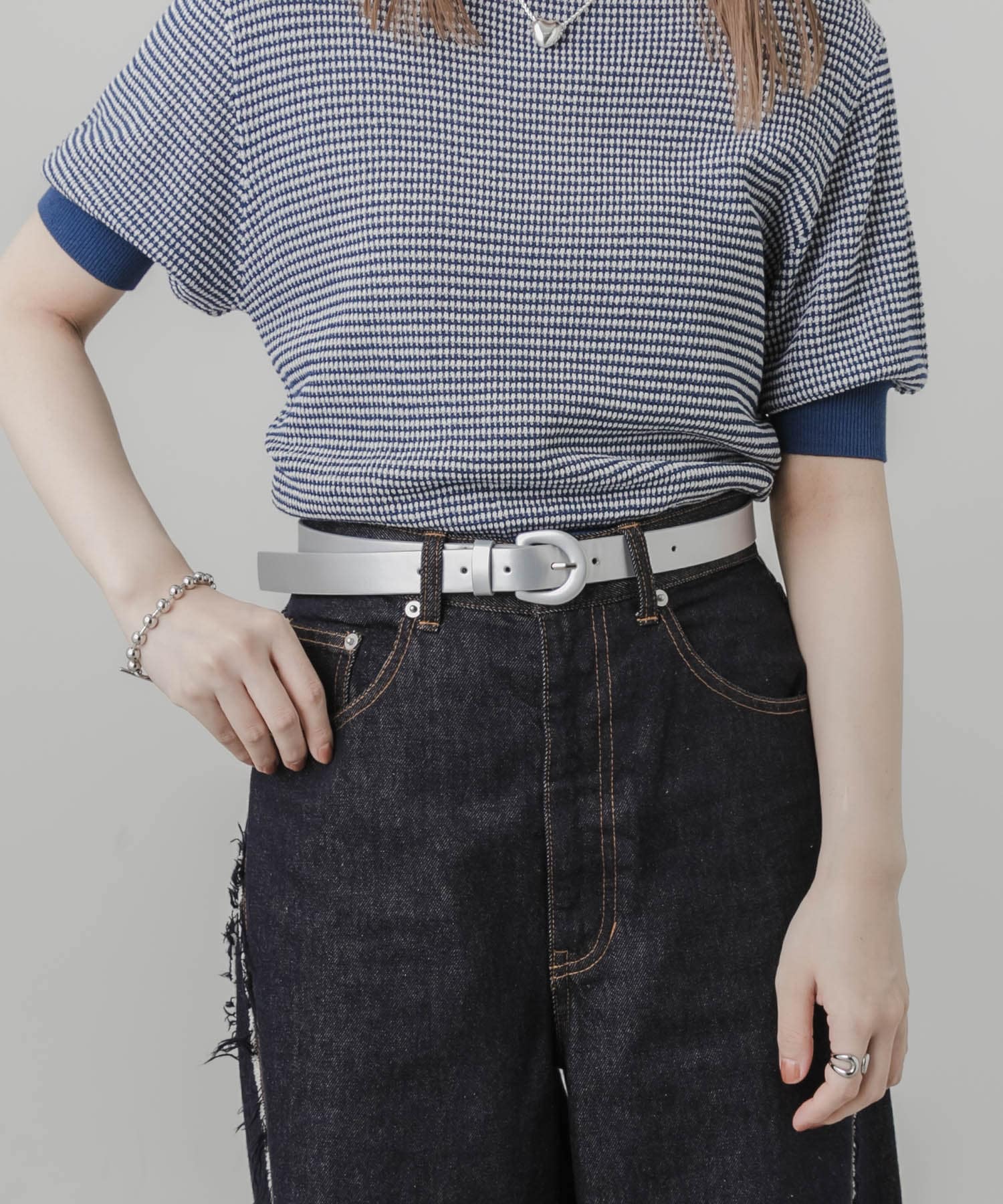 クルミバックルベルト SLV -