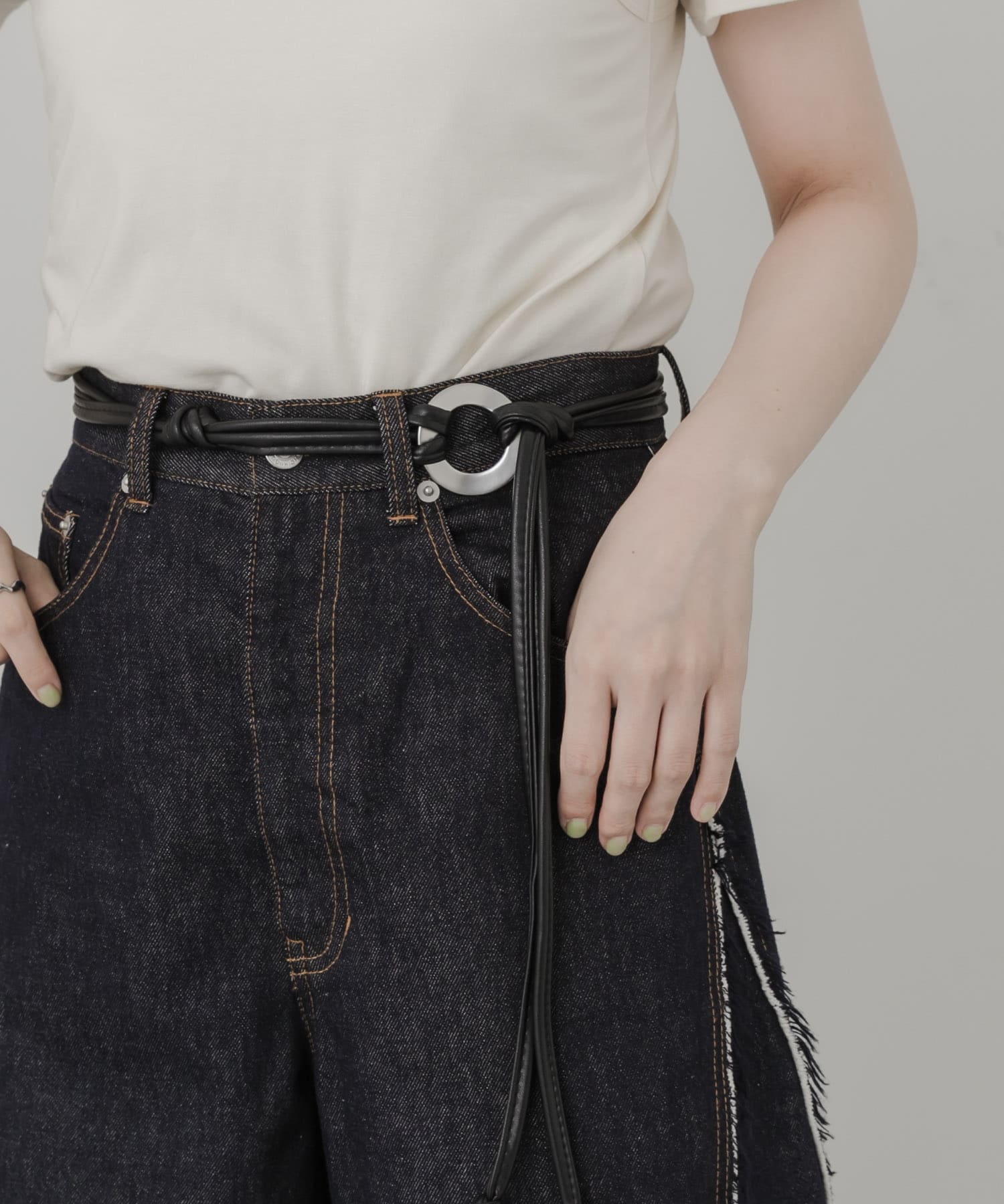 リングコードベルト BLK -