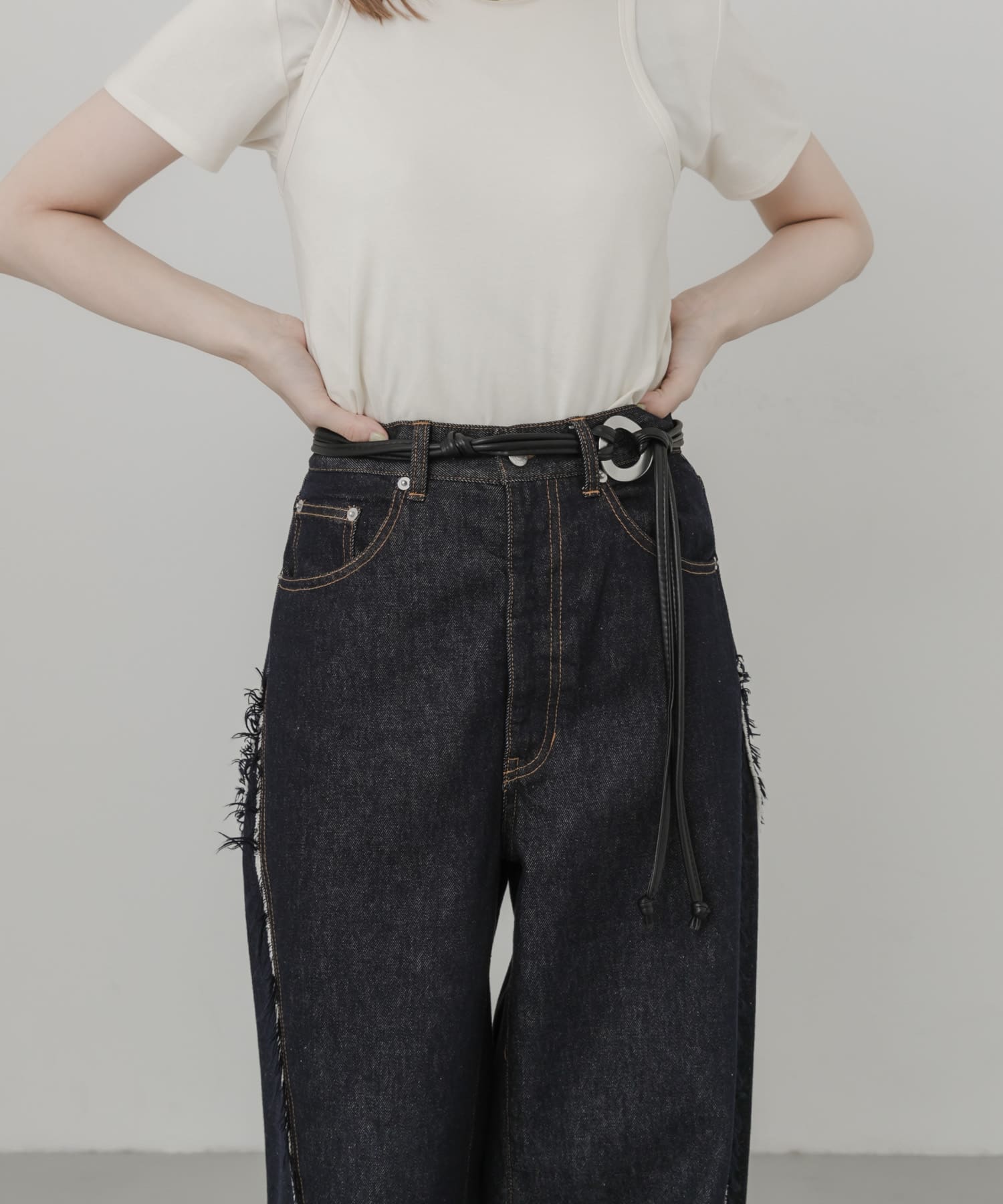 リングコードベルト BLK -