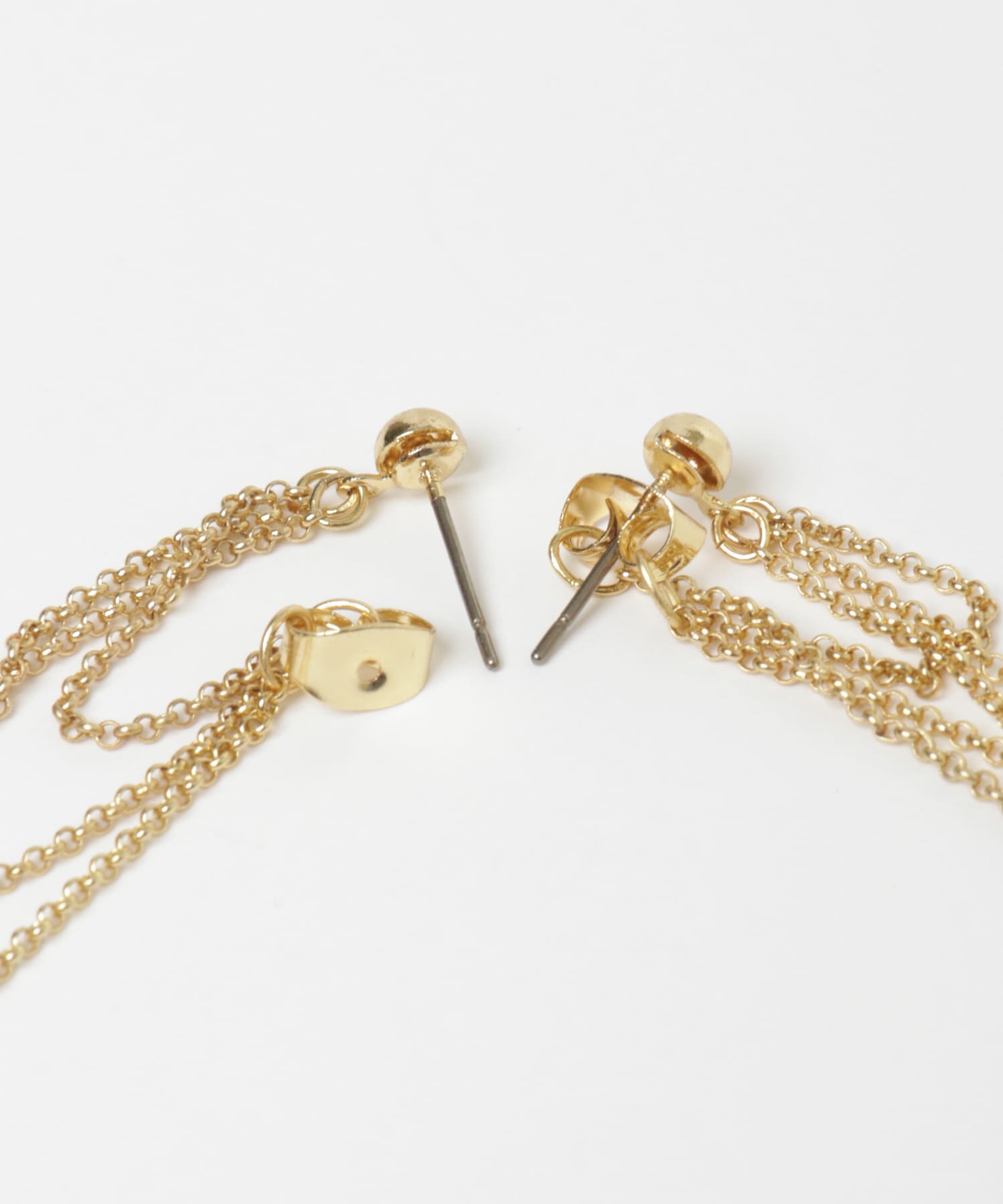 Sweet Pea ダイヤ パールチェーンループピアス 片耳 K18 Sweet Pea ダイヤ パールチェーンループピアス 片耳 K18 DIAMOND