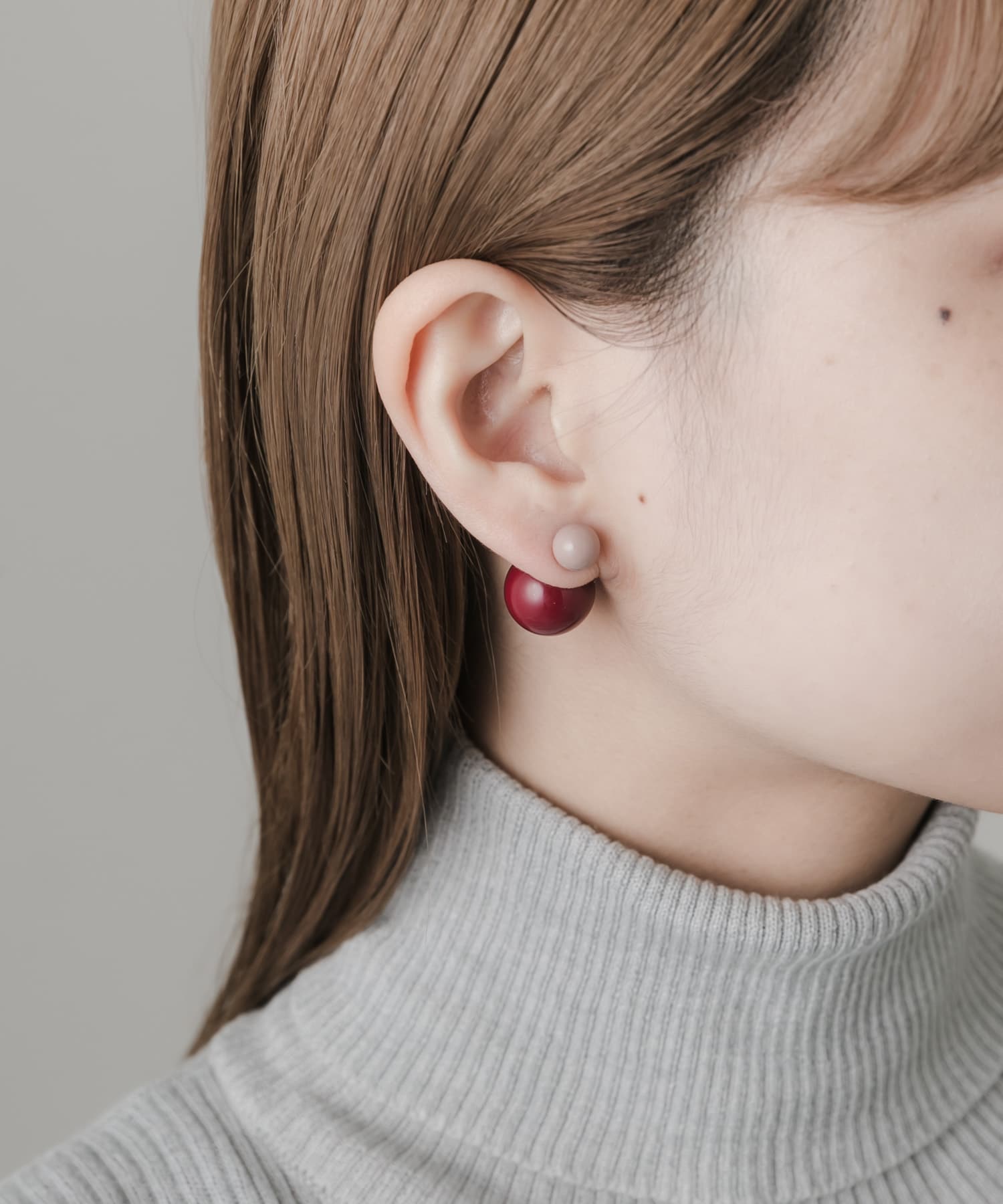 バイカラージュシピアス RED -