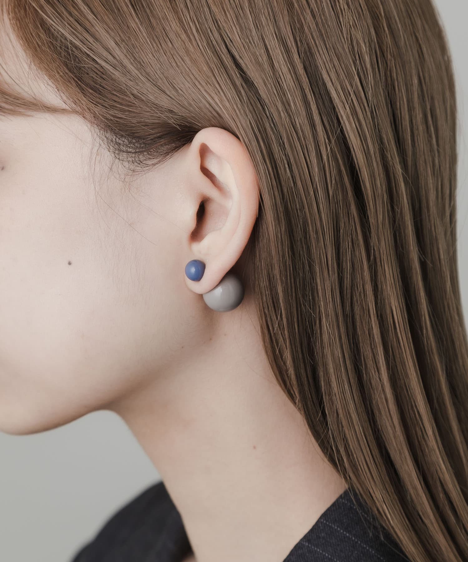 バイカラージュシピアス GRY -