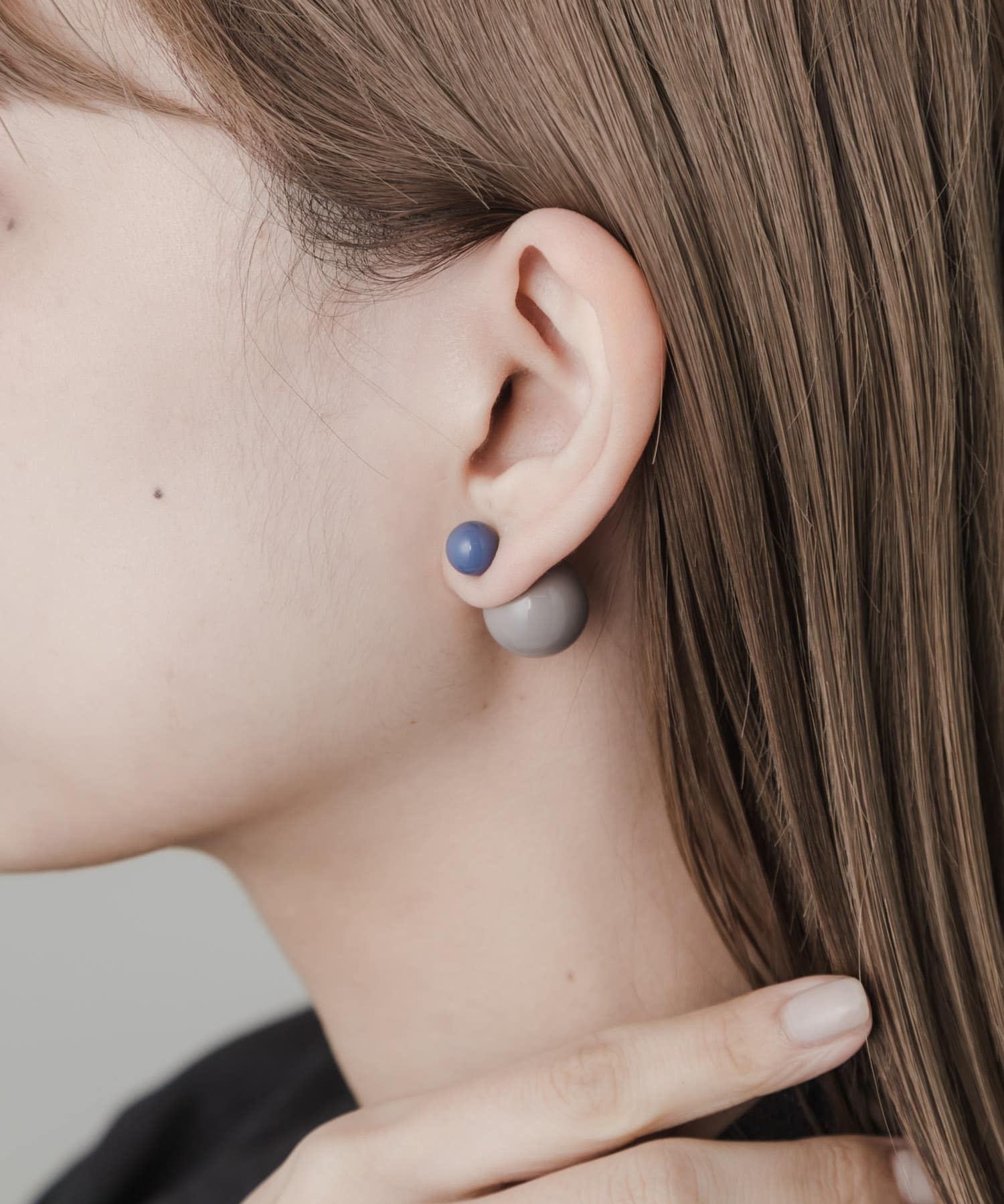 バイカラージュシピアス GRY -