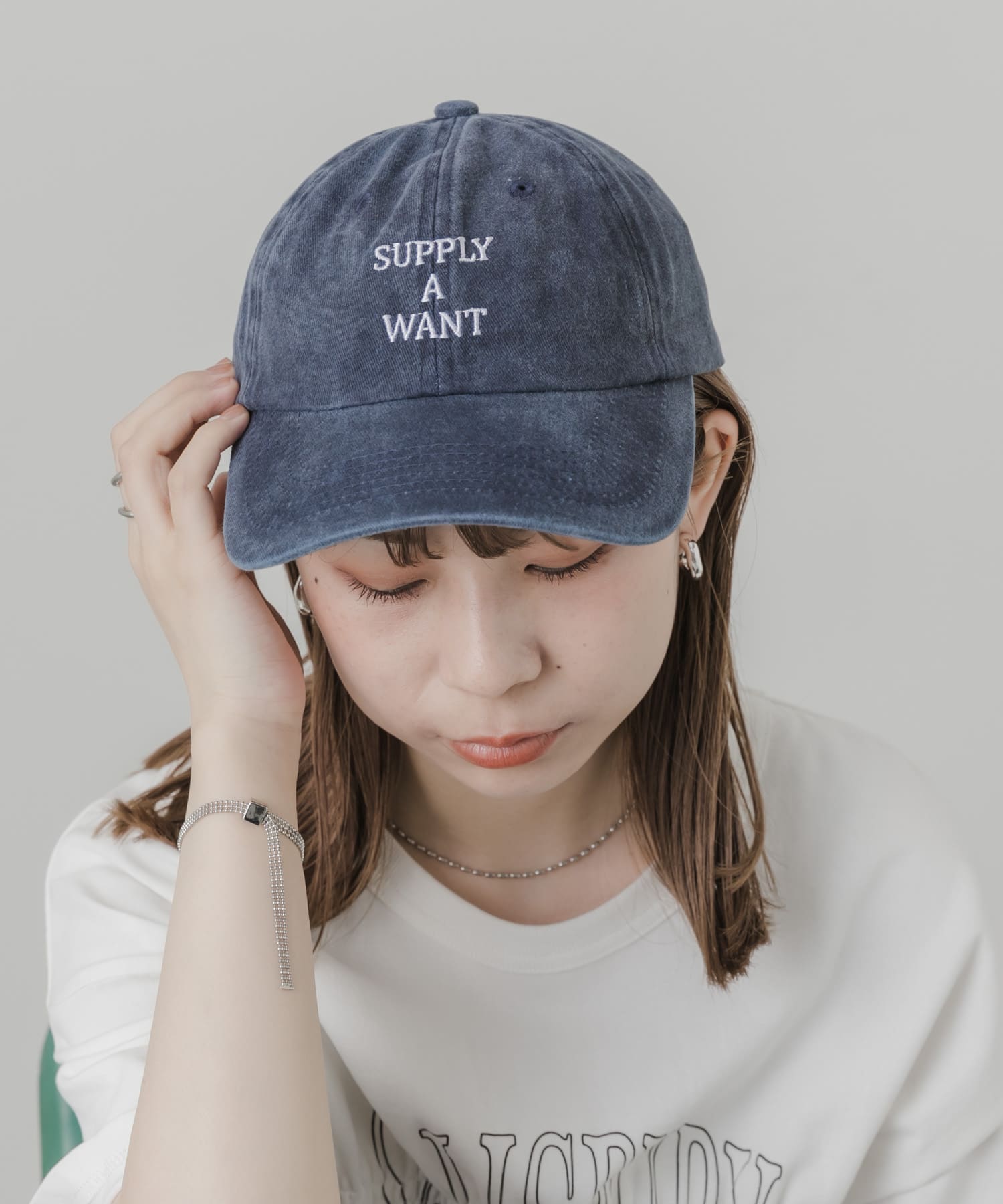 ニュアンスワイドフープイヤリング SLV -