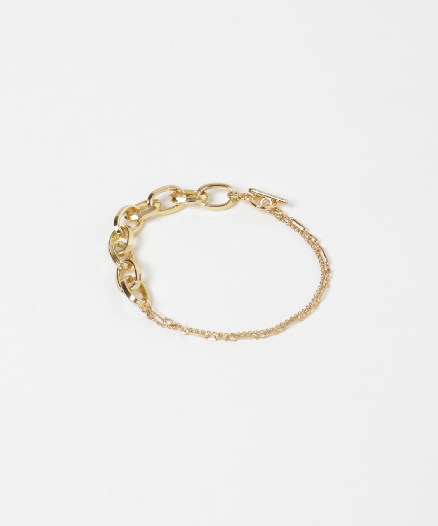 チェーンキリカエマンテルブレスレット GLD -