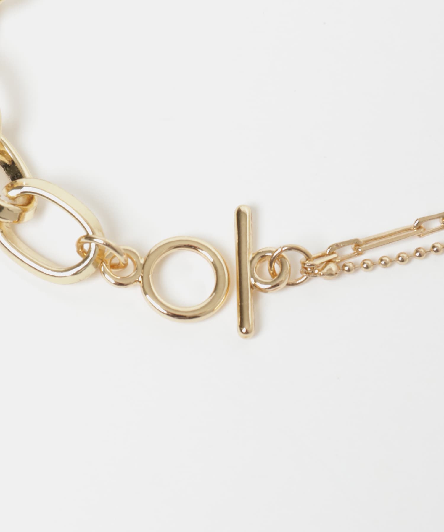 チェーンキリカエマンテルブレスレット GLD -