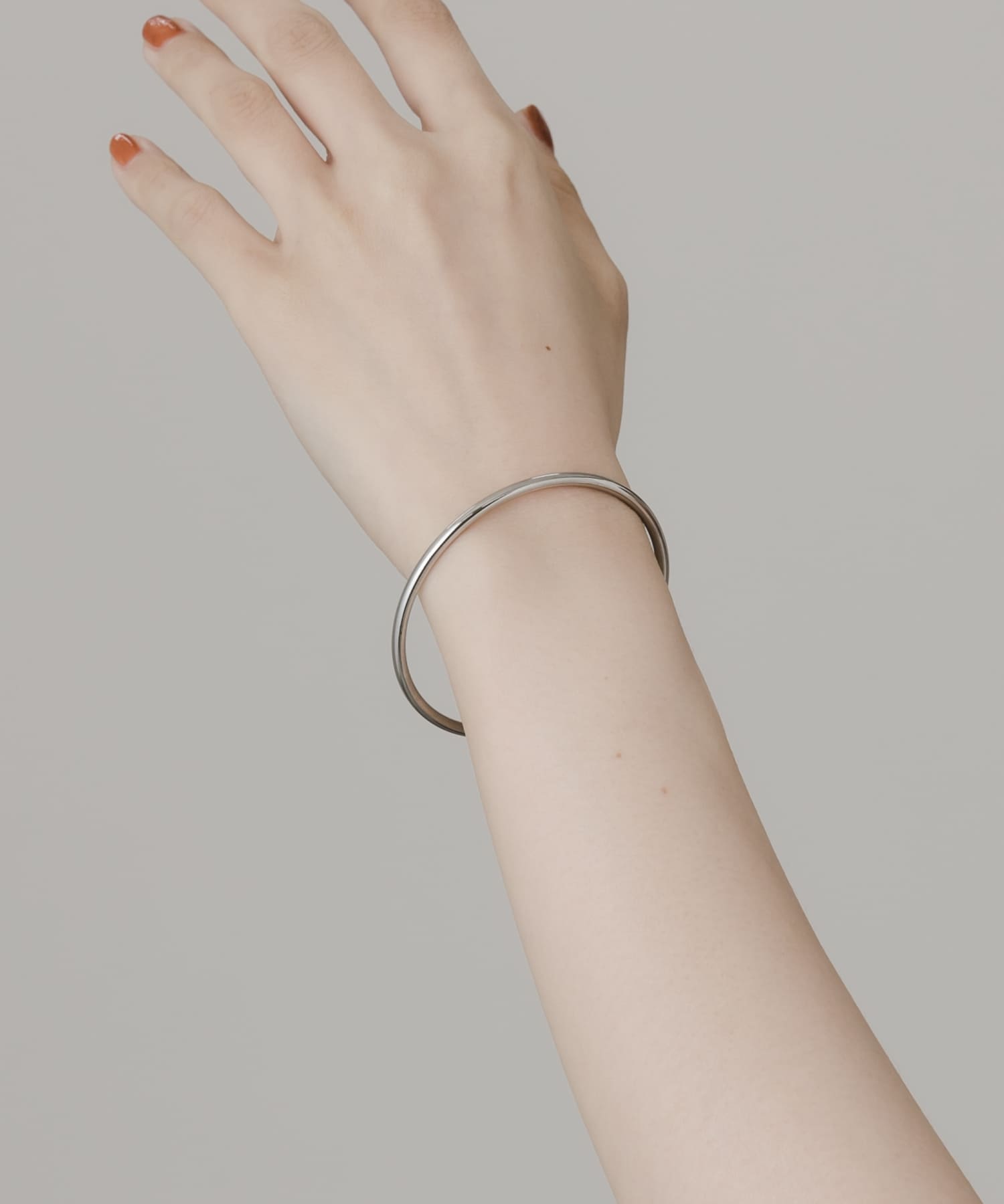 ステンレスシンプルバングル 3mm(- SLV): アクセサリー｜URBAN