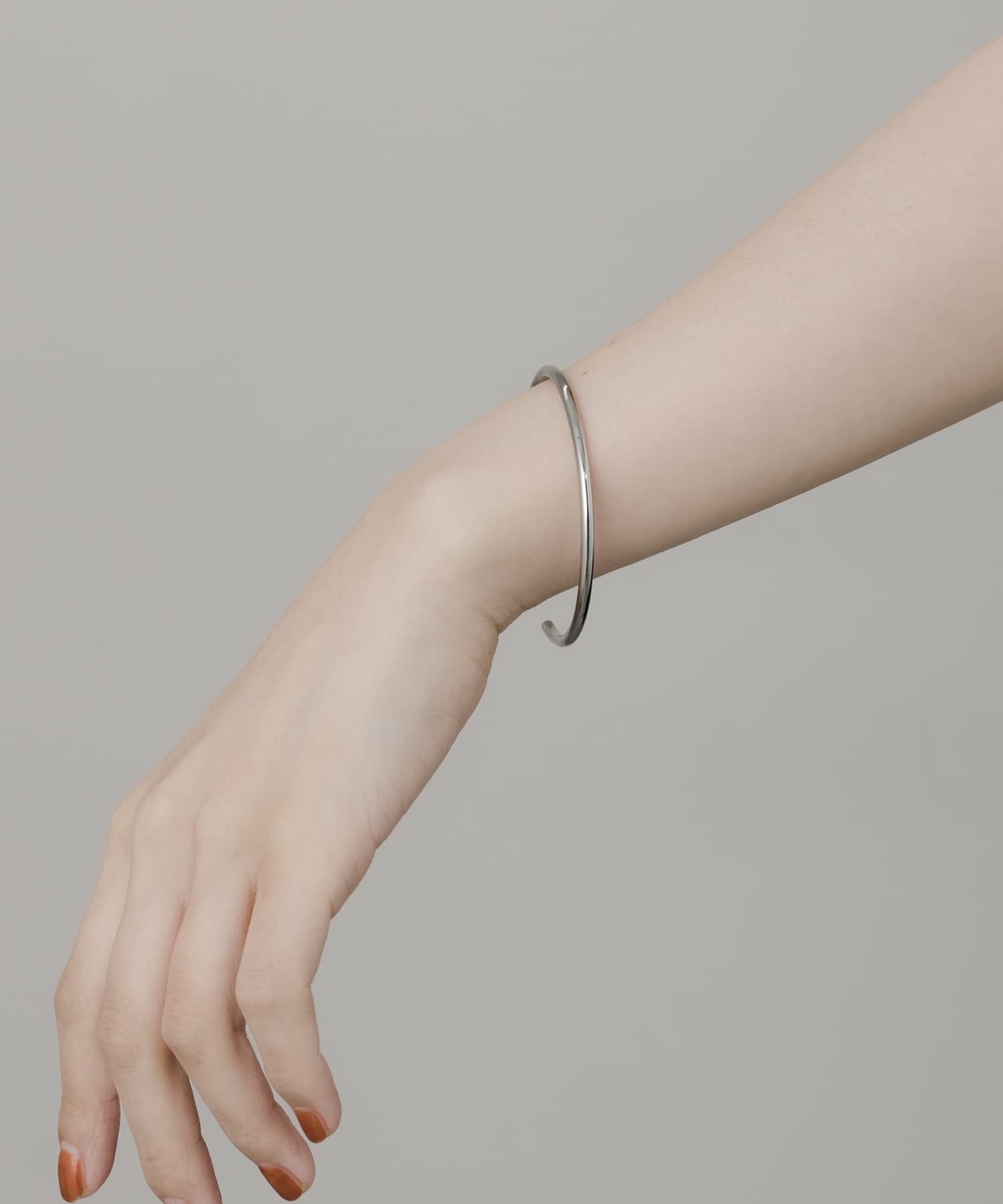 T & CO シンプルバングル ステンレスシンプルバングル 3mm(- SLV): アクセサリー｜URBAN
