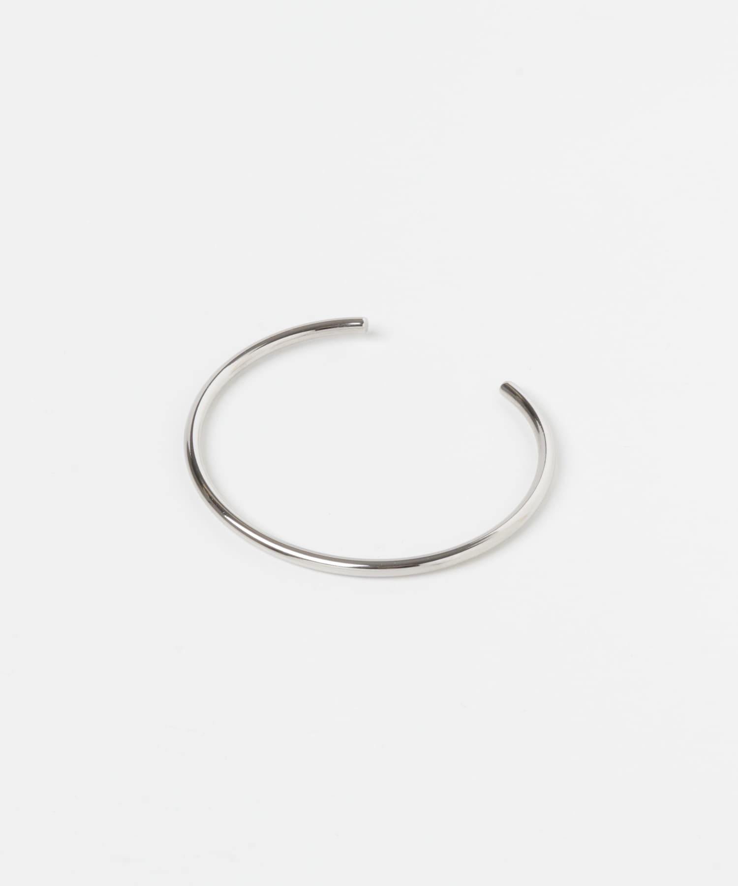 ステンレスシンプルバングル 3mm SLV -