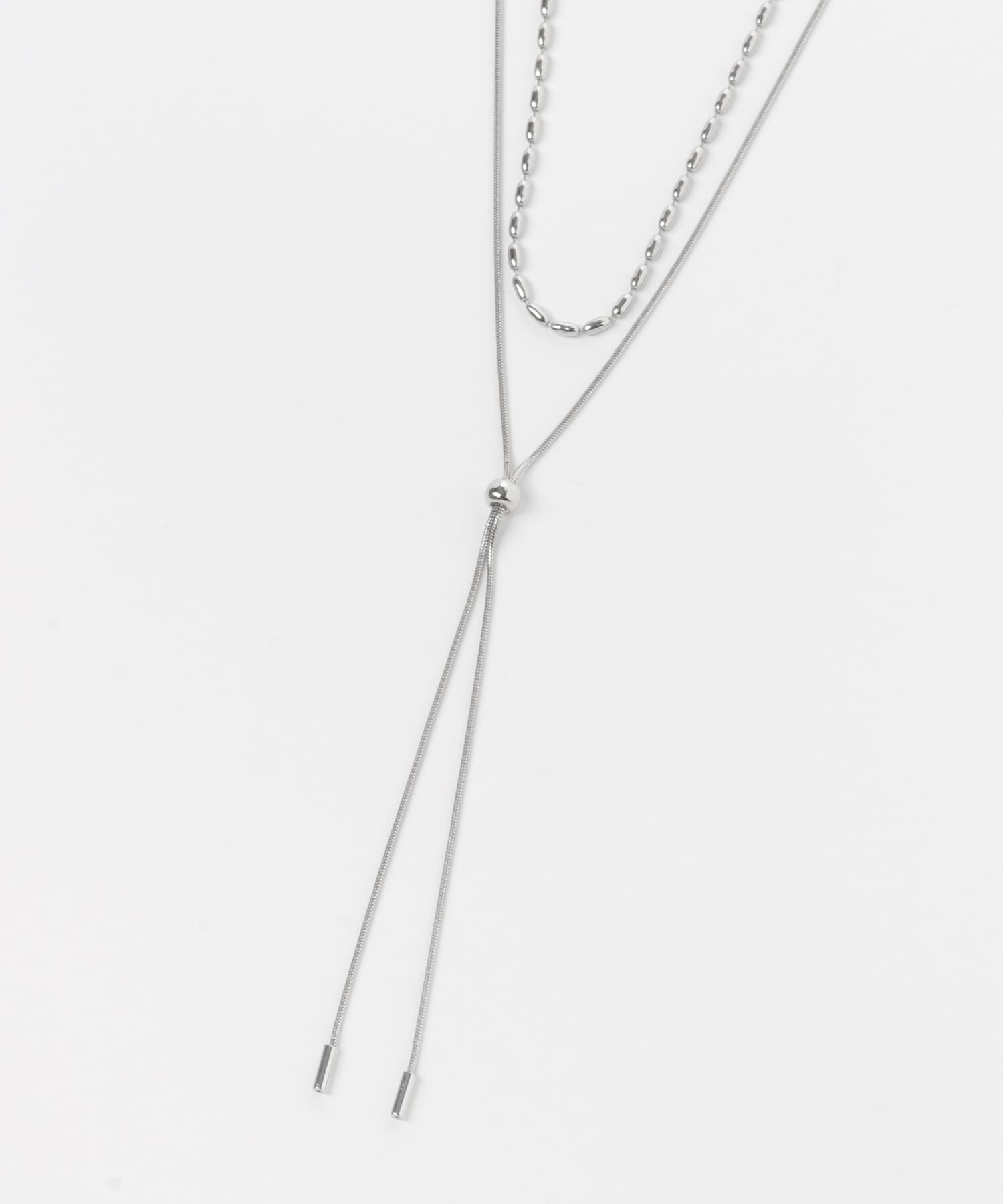 2セットネックレス SLV -