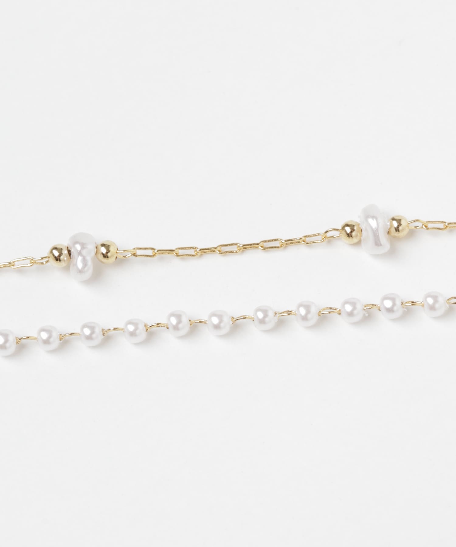 パール2セットネックレス(- GLD/IVO): アクセサリー｜URBAN