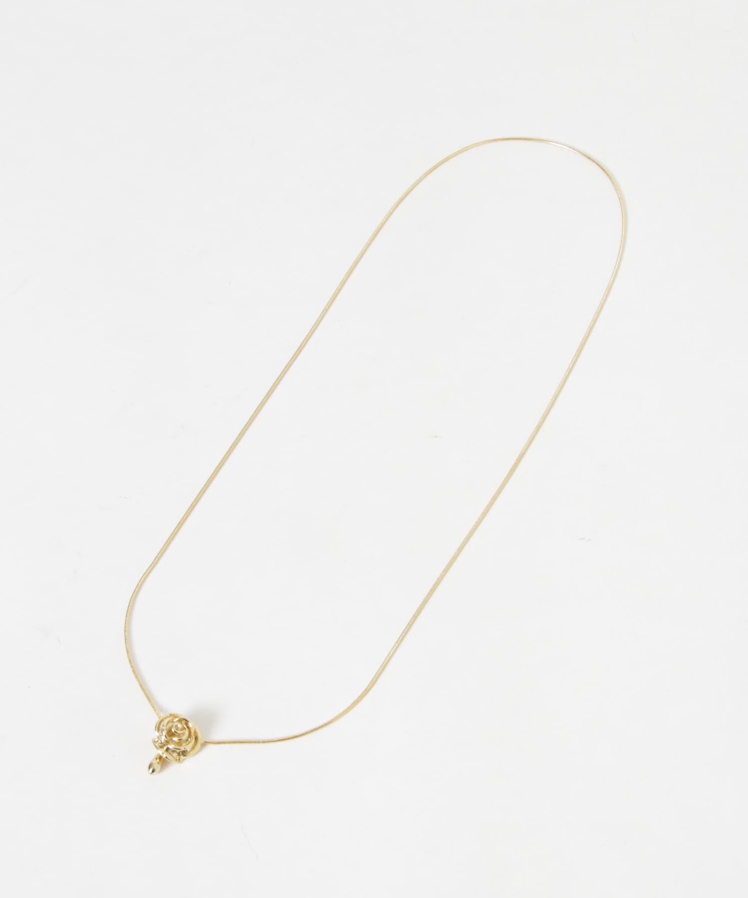 ローズスライドYネックレス GLD -